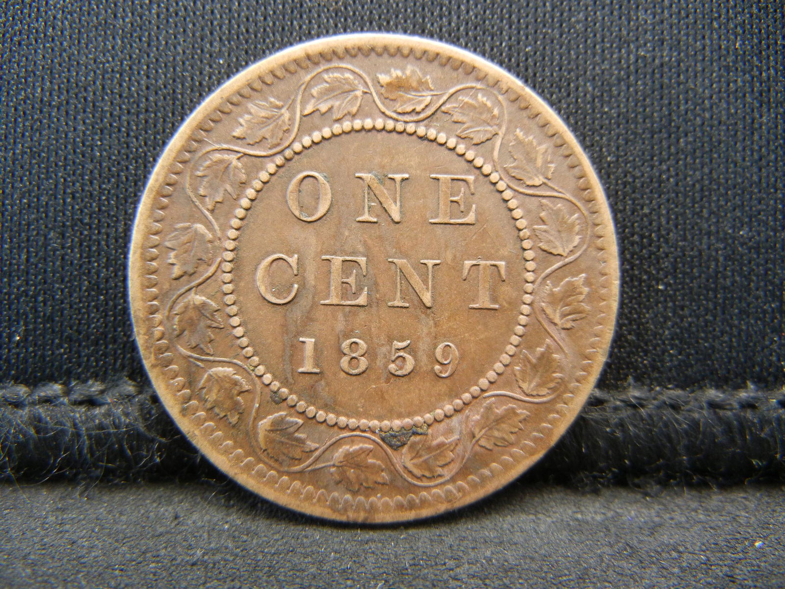 1859 CANADIAN ONE CENT (1 of 2)