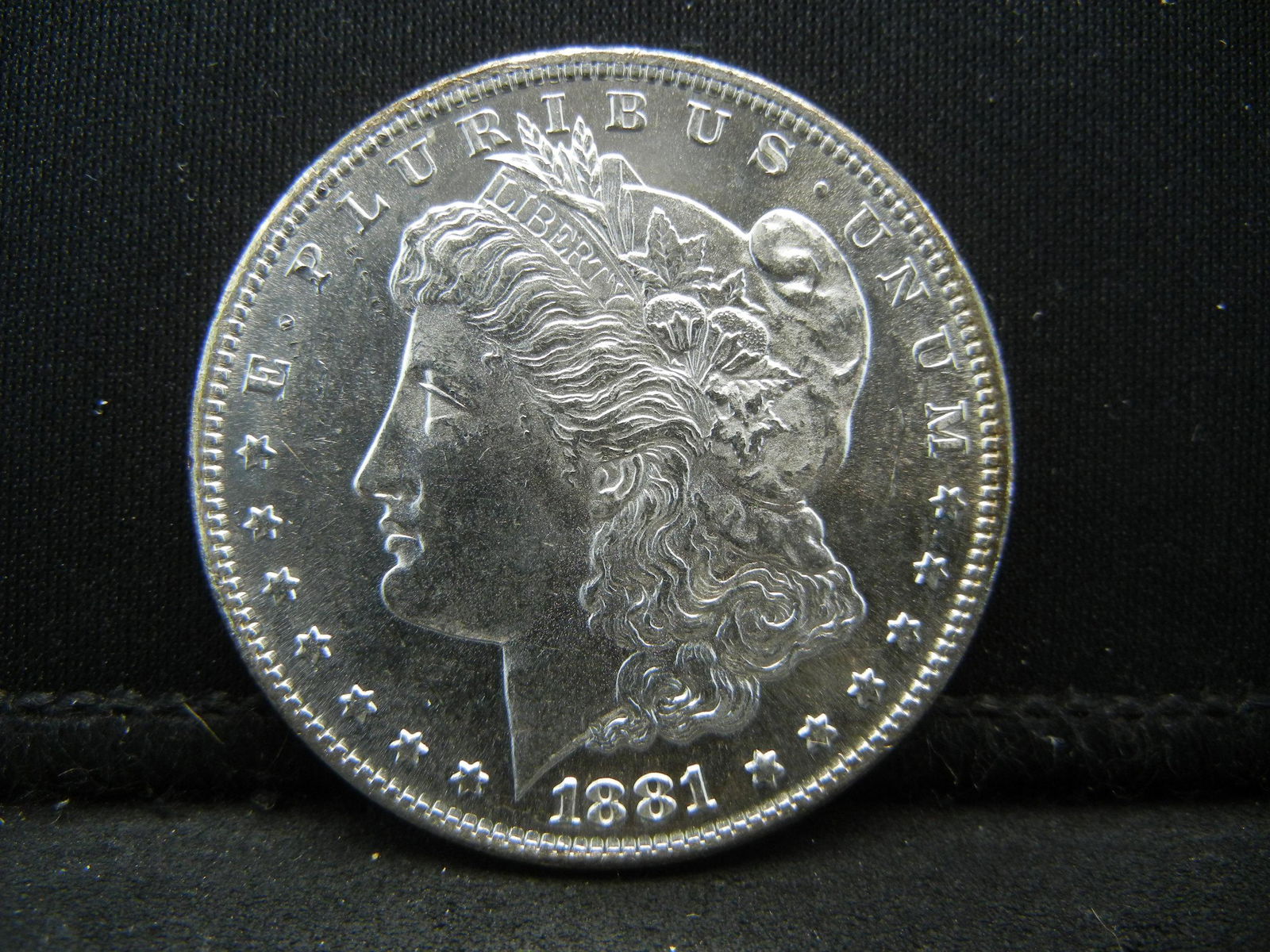 1881 S Morgan Dollar   Super Flashy (1 of 2)
