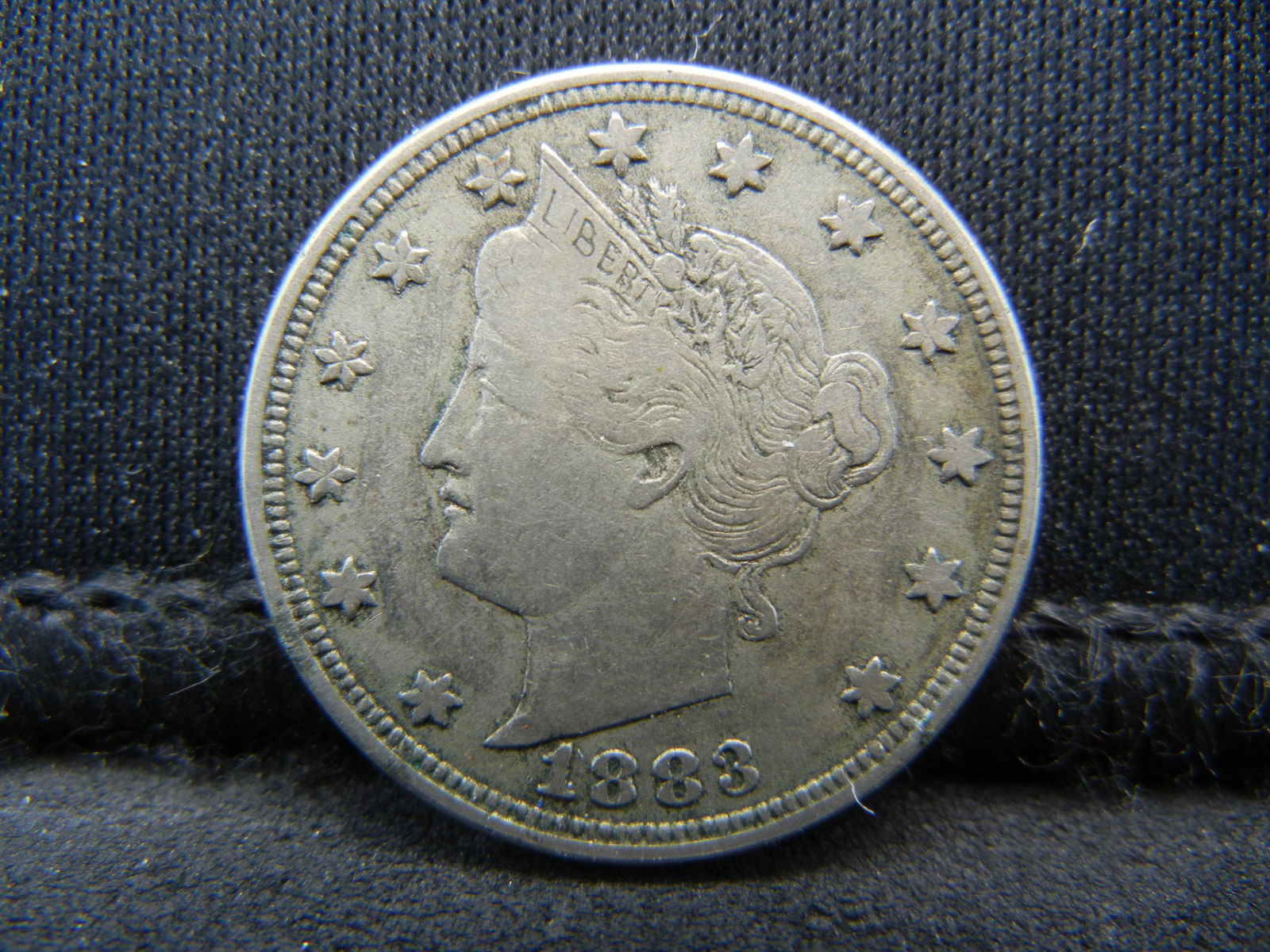 1883 With Cents V Nickel Semi Key Date (1 of 2)