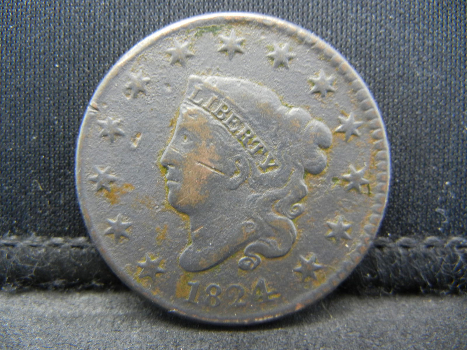 1824 Large Cent (1 of 2)