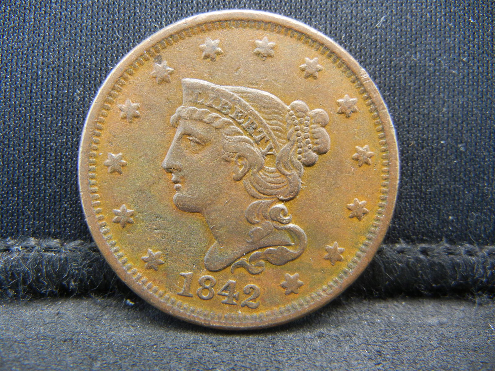 1842 Large Cent (1 of 2)