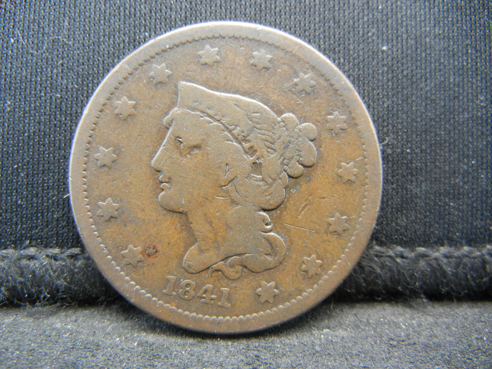 1841 Large Cent Better Date (1 of 2)