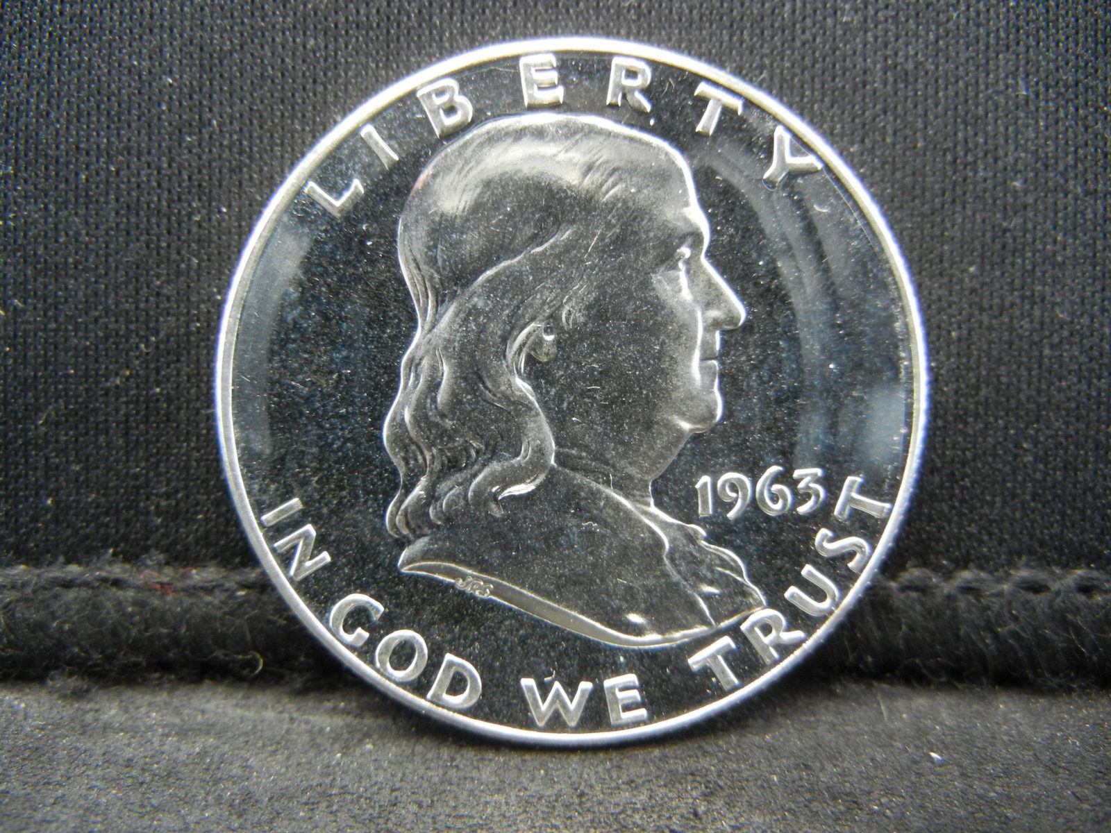 1963 Gem Proof Franklin Half Dollar (1 of 2)