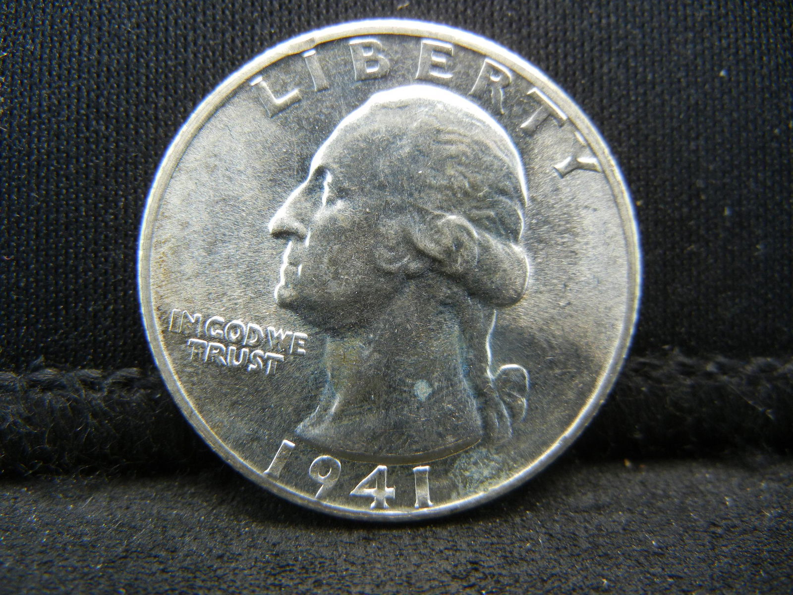 1941 S Silver Washington Quarter GEM BU Better Date (1 of 2)