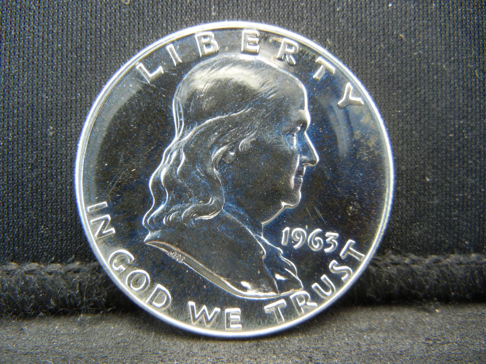 1963 Gem Proof Franklin Half Dollar (1 of 2)