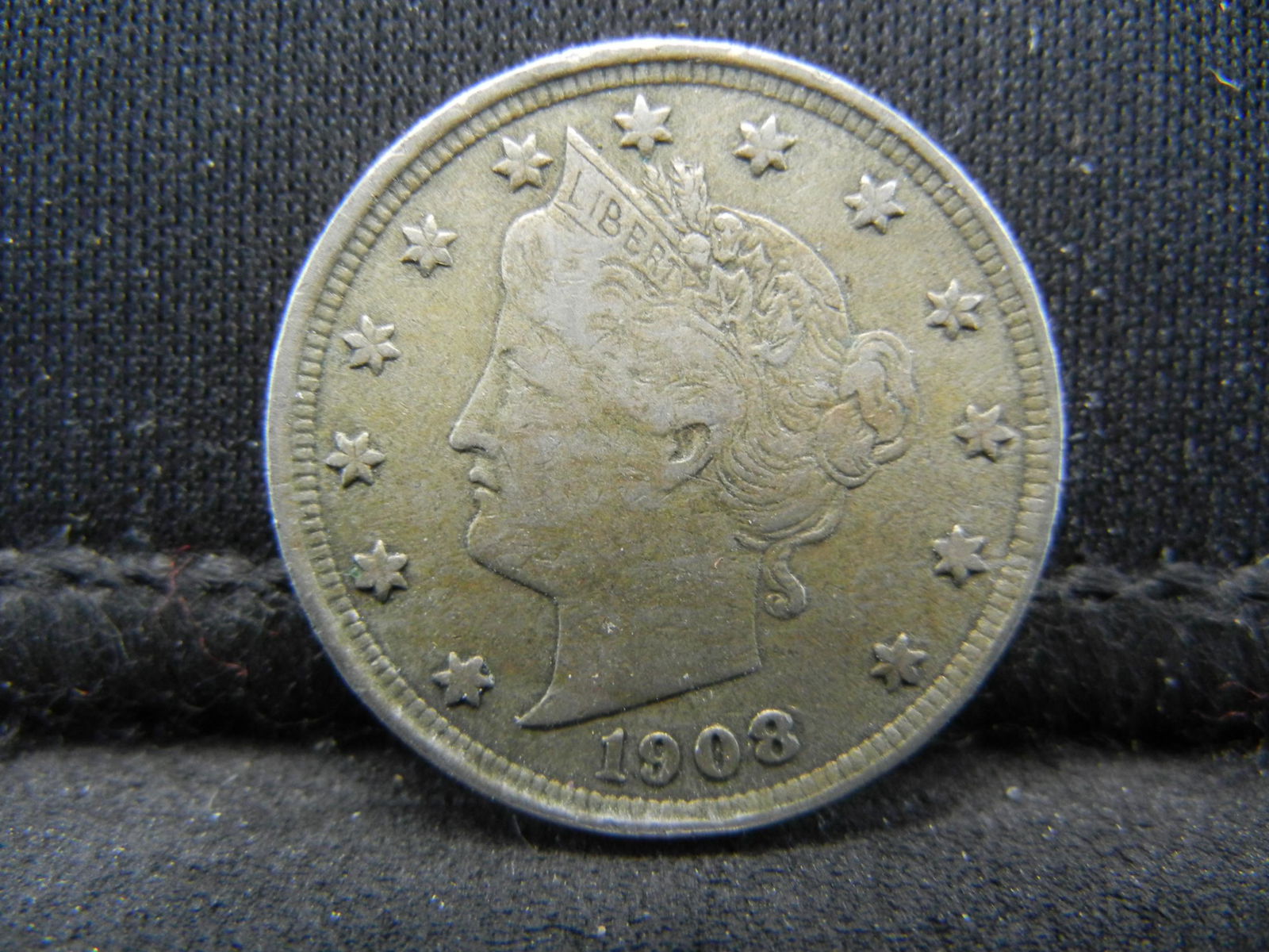 1908 Liberty Nickel VF/XF (1 of 2)