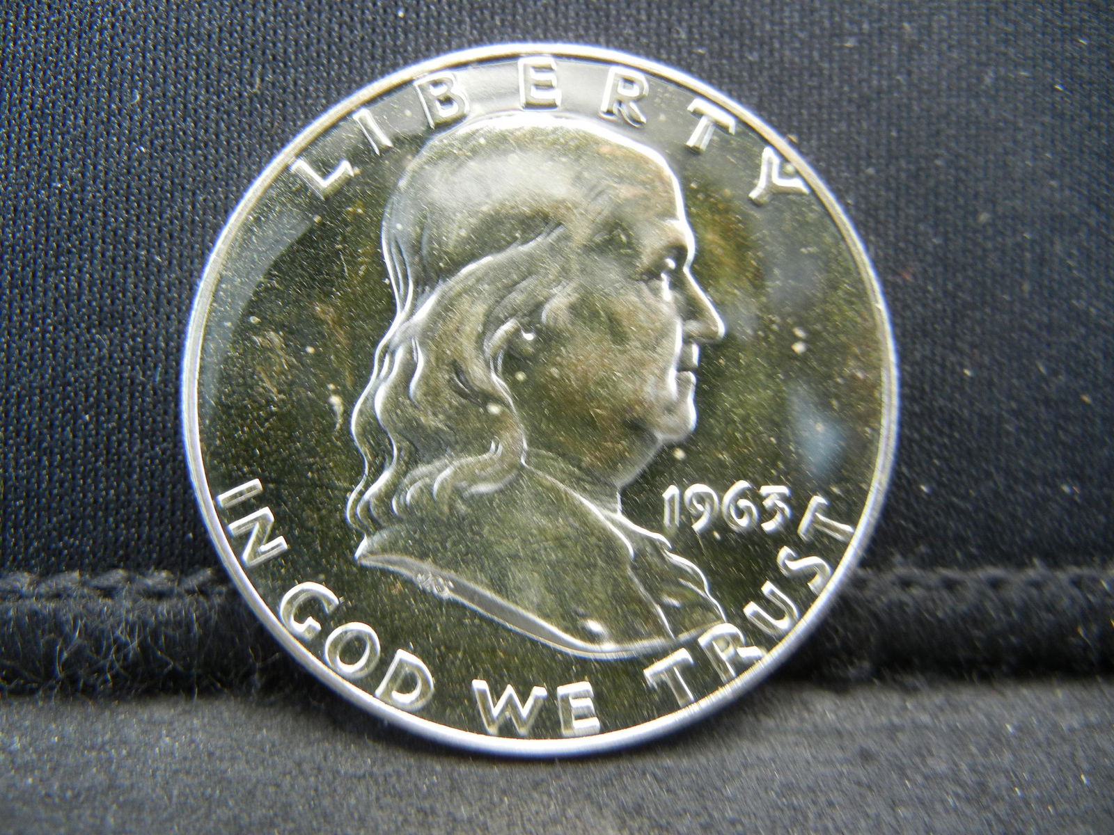 1963 Gem Proof Franklin Half Dollar (1 of 2)