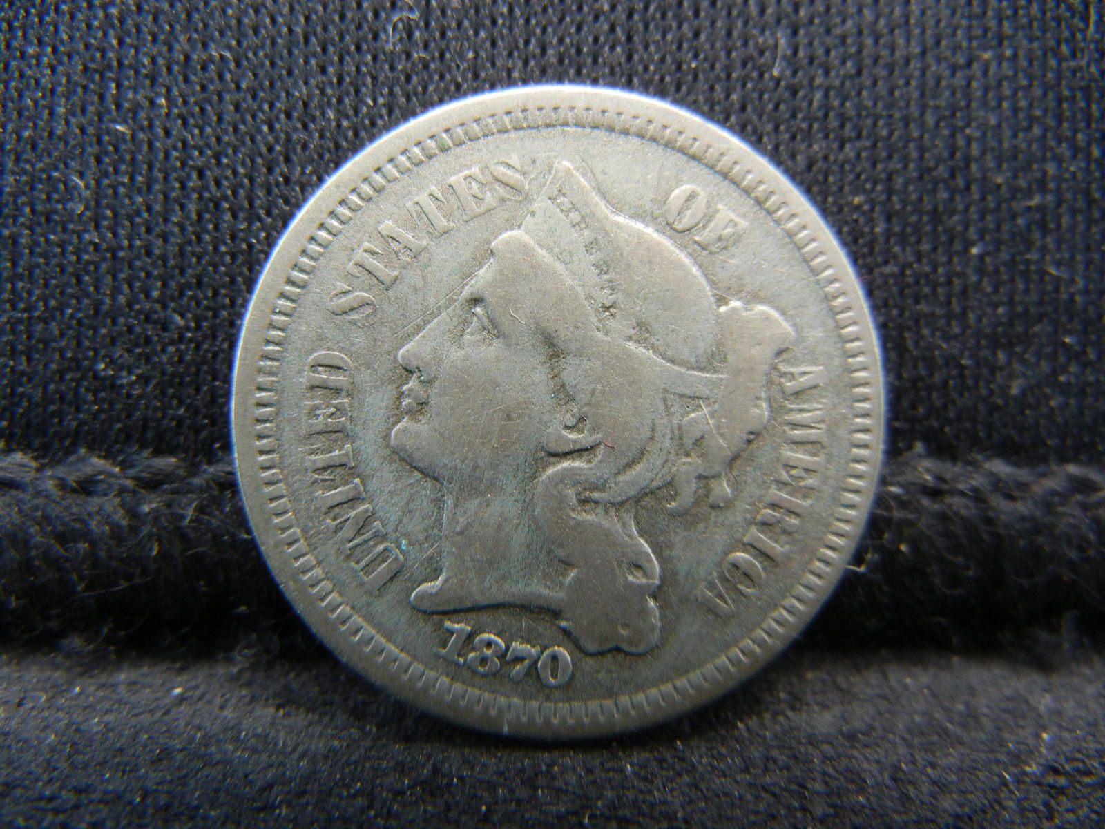 1870 Three Cent Nickel (1 of 2)