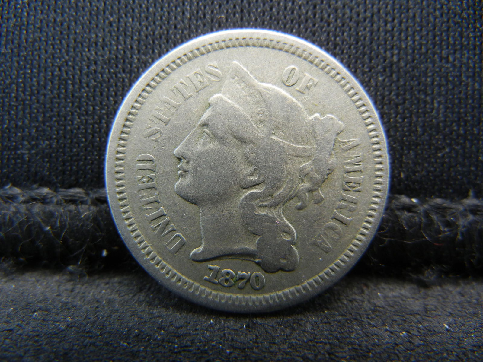 1870 Three Cent Nickel (1 of 2)