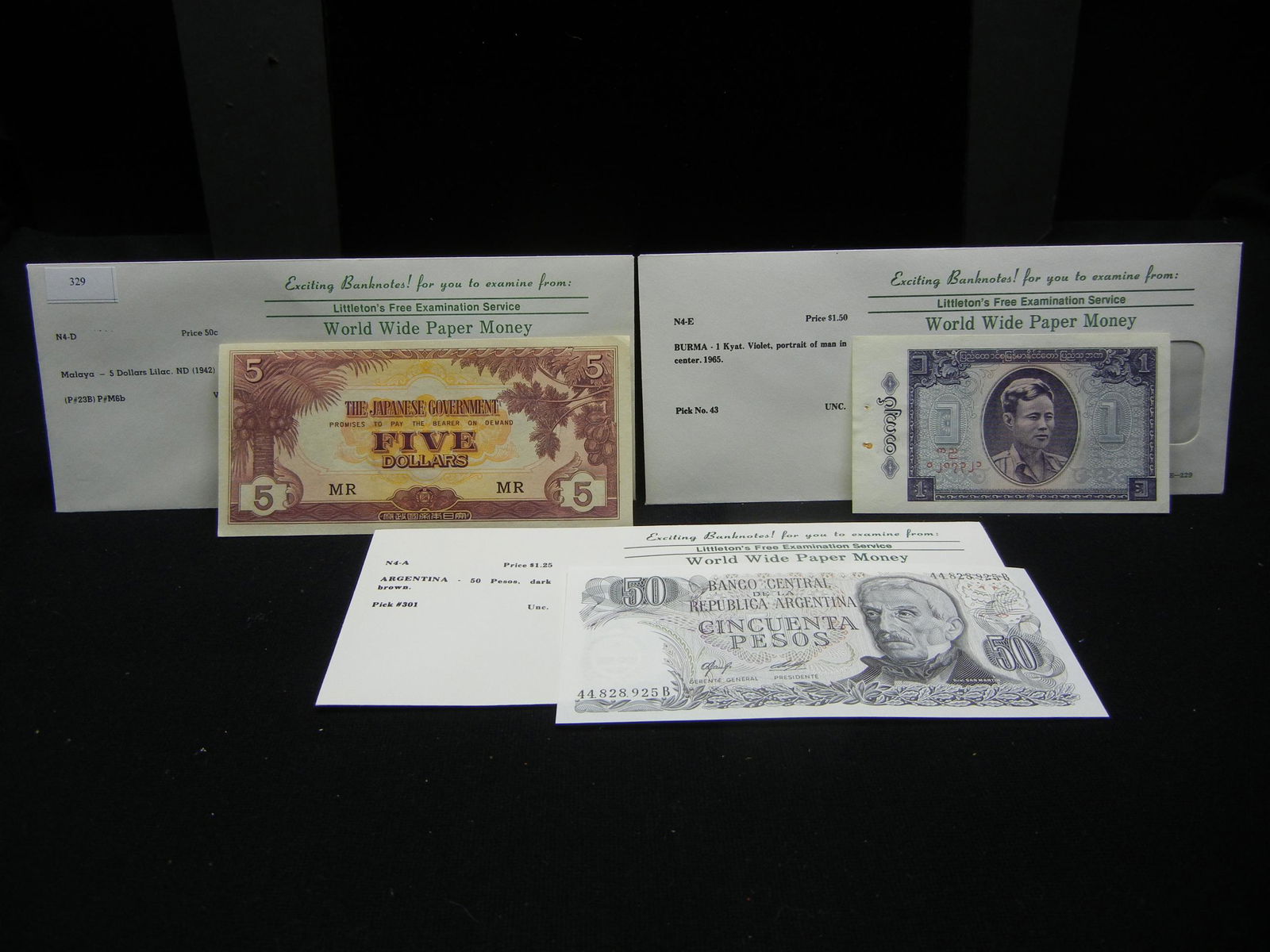 (3) Nice Foreign Notes Littleton (1 of 7)