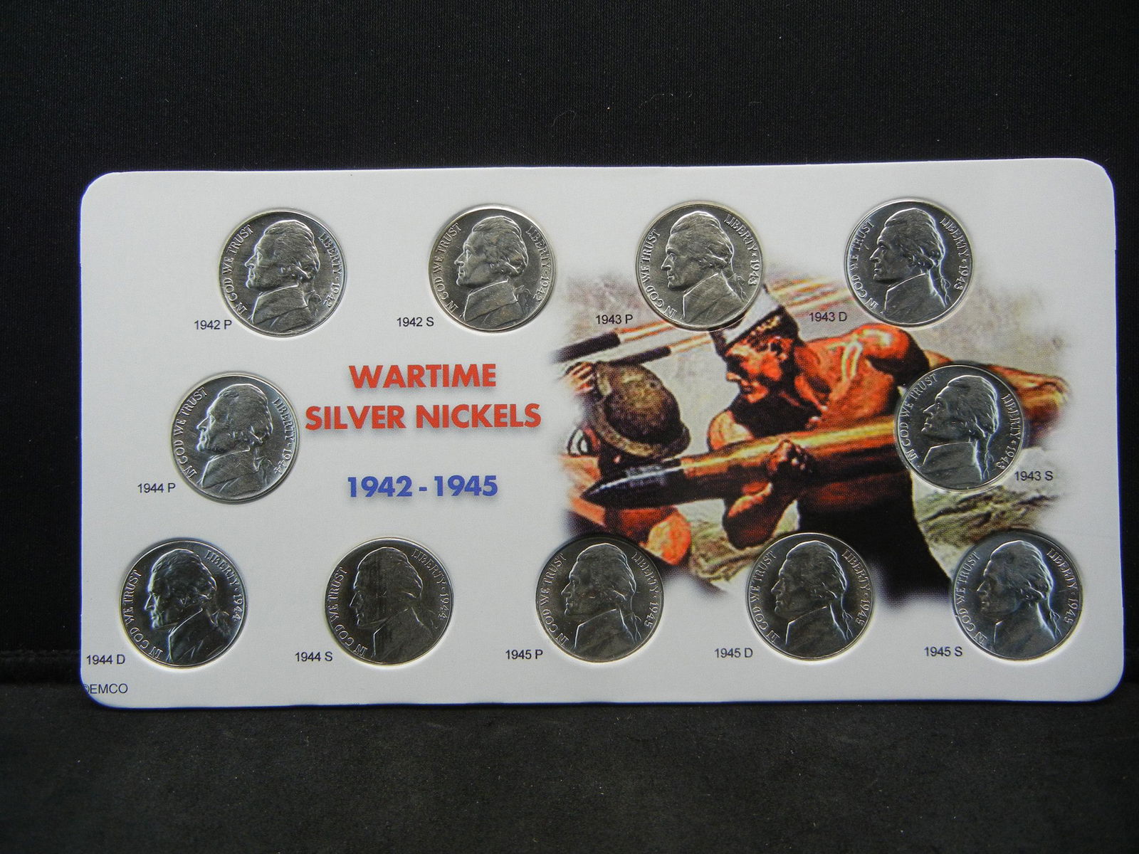 Complete Silver War Nickel Set (1 of 2)