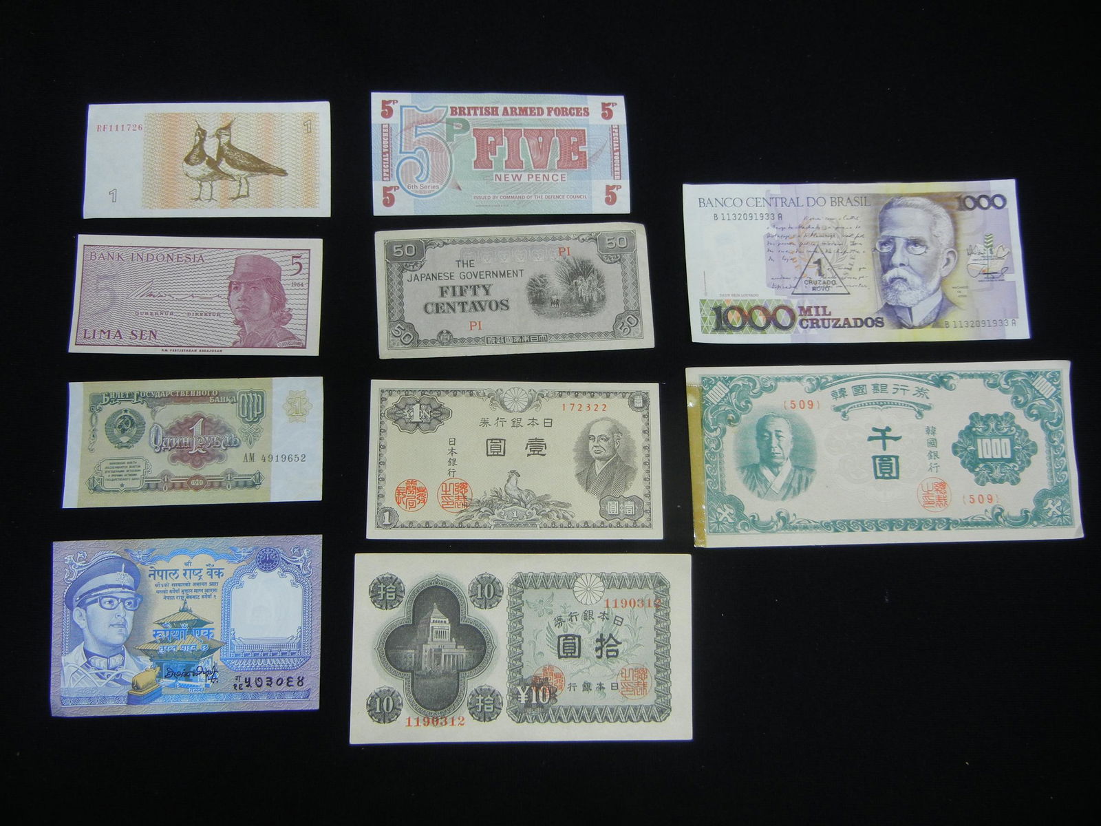 10 Different World Coin Currency - Various Countries (1 of 6)