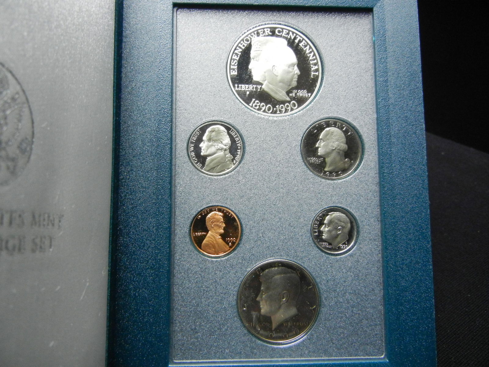 1990 United States Eisenhower Ike Prestige 6 Coin Proof (1 of 4)