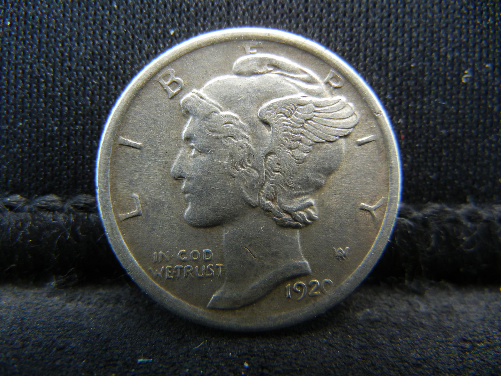 1920  Mercury Dime (1 of 2)