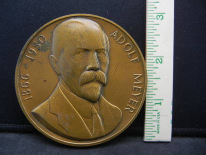 Giant Adolf Meyer Commemorative Medal: Giant Adolf Meyer Commemorative Medal