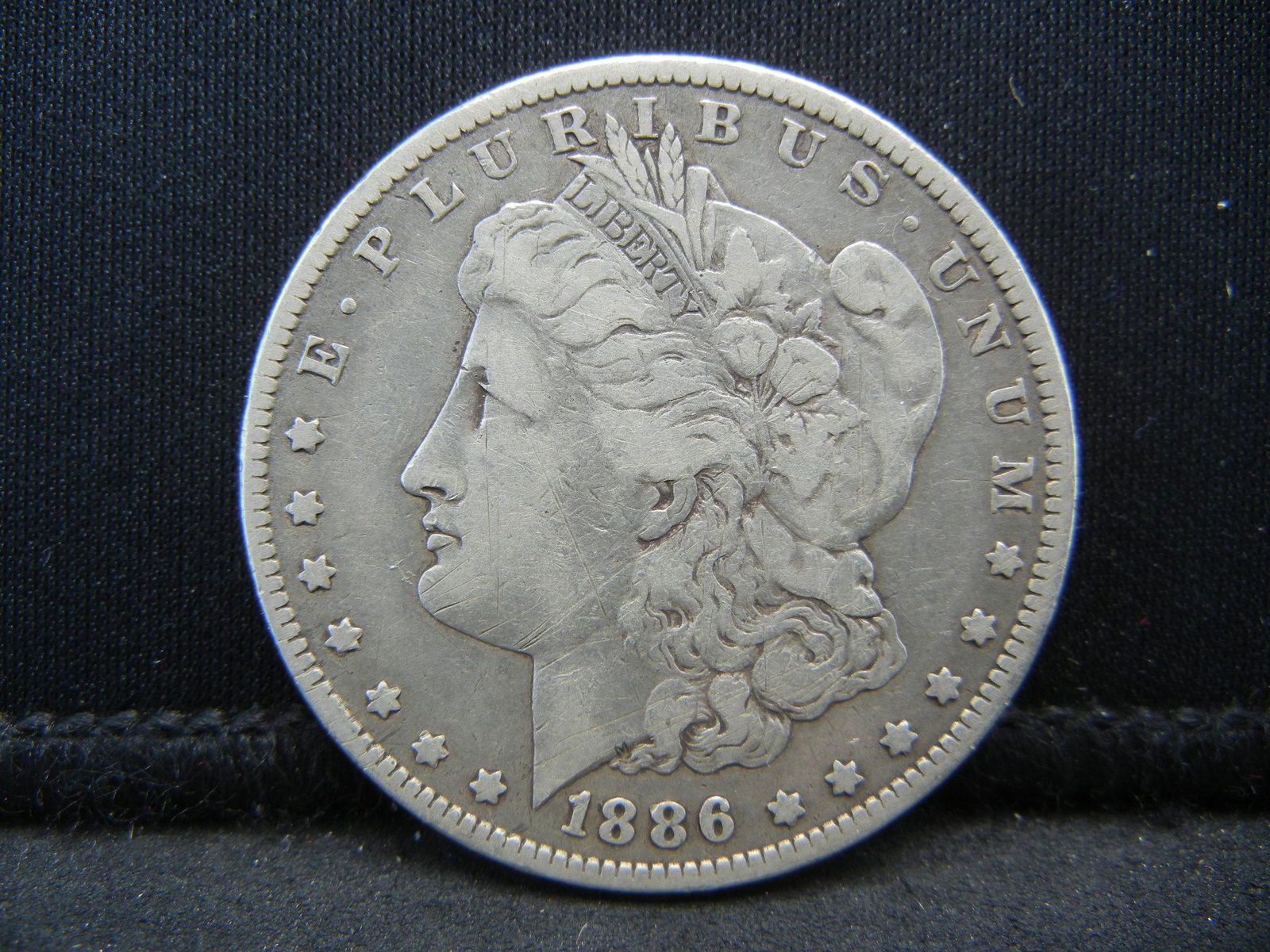 1886-O MORGAN SILVER (90%) DOLLAR (1 of 2)