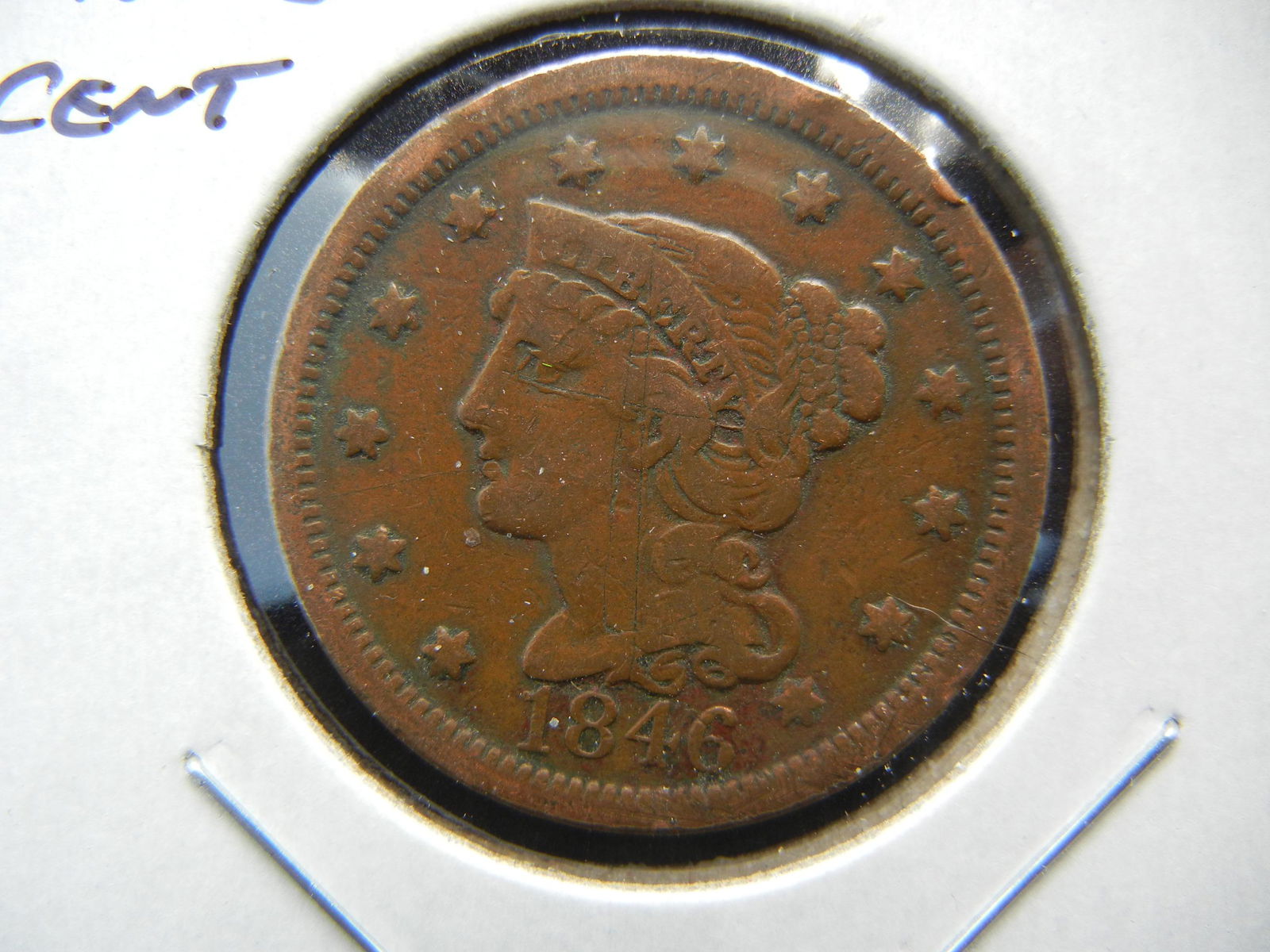 1846 Large Cent. (1 of 3)
