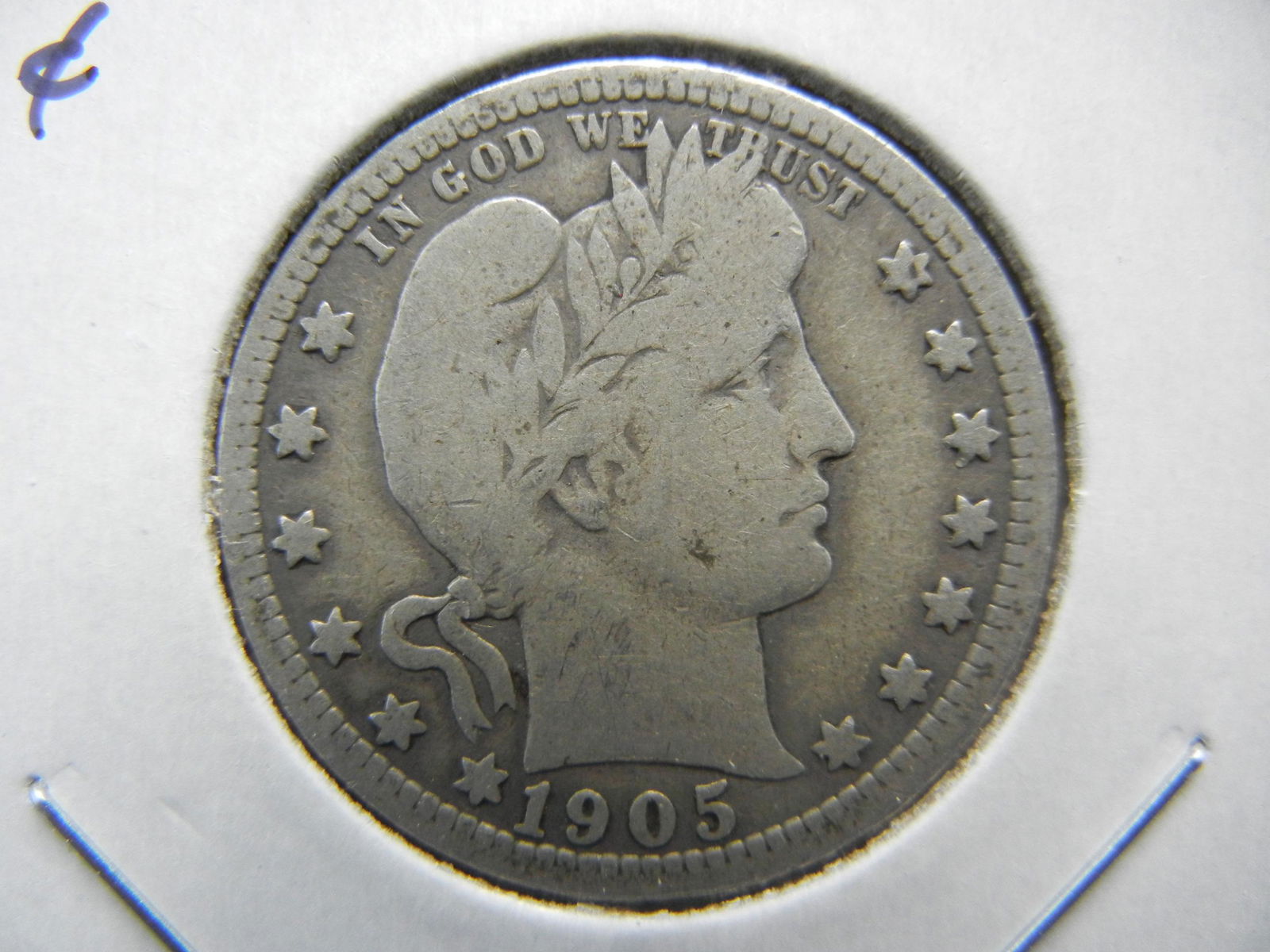 1905 Barber Quarter (1 of 3)
