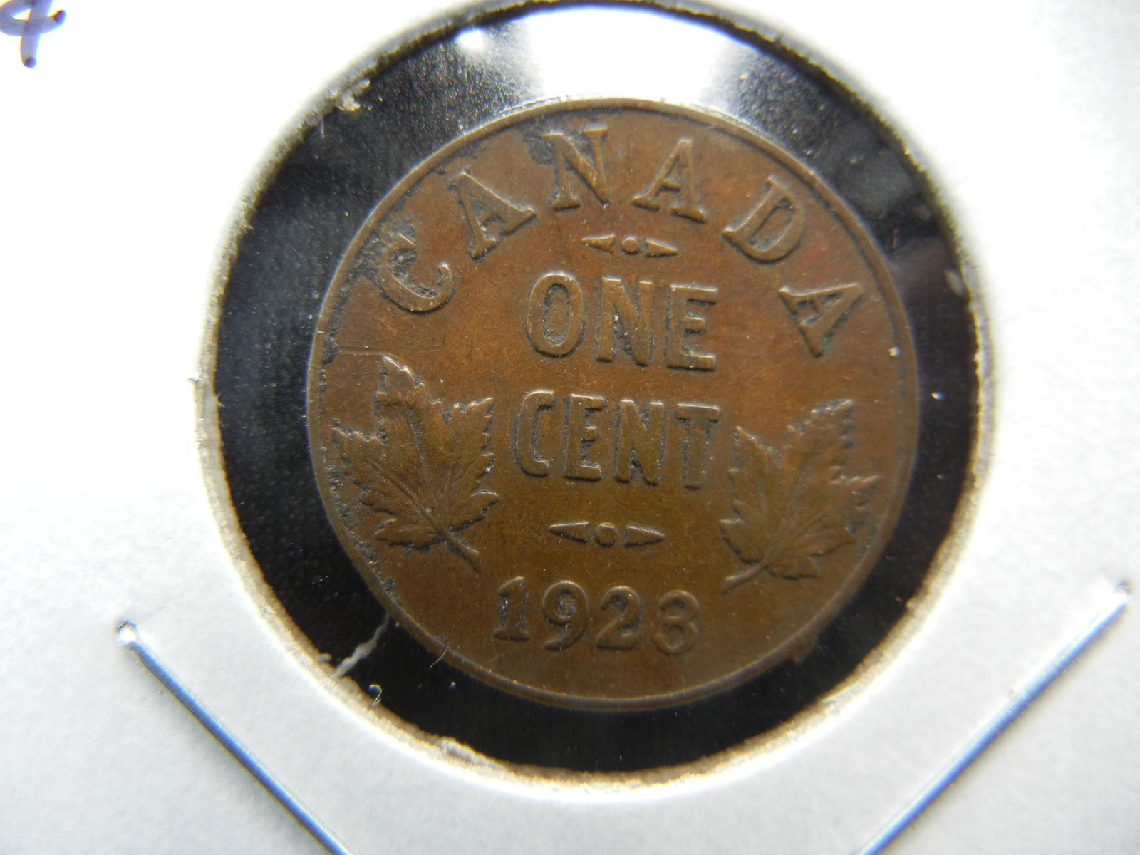 1923 Canada One Cent  Key Date. (1 of 3)