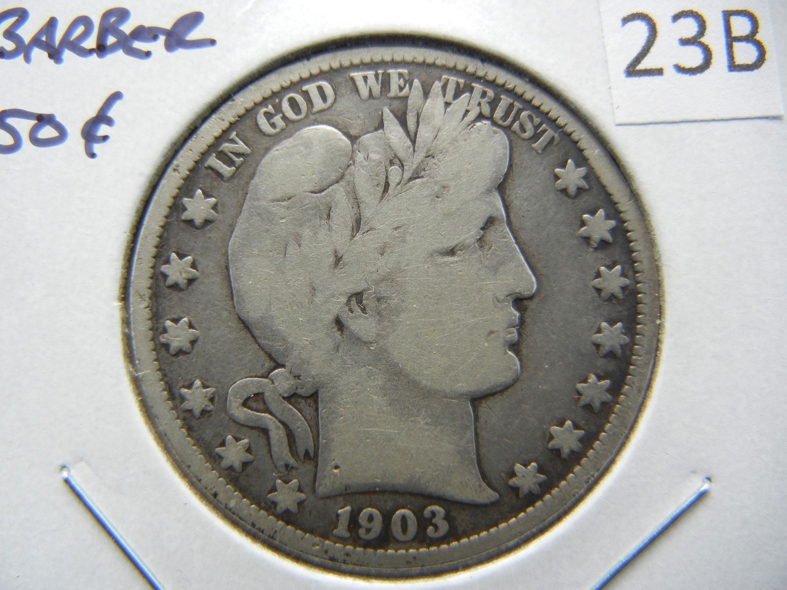 1903-S Barber Half Dollar (1 of 3)