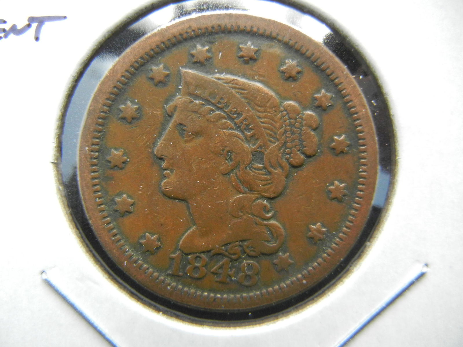 1848 Large Cent. (1 of 3)