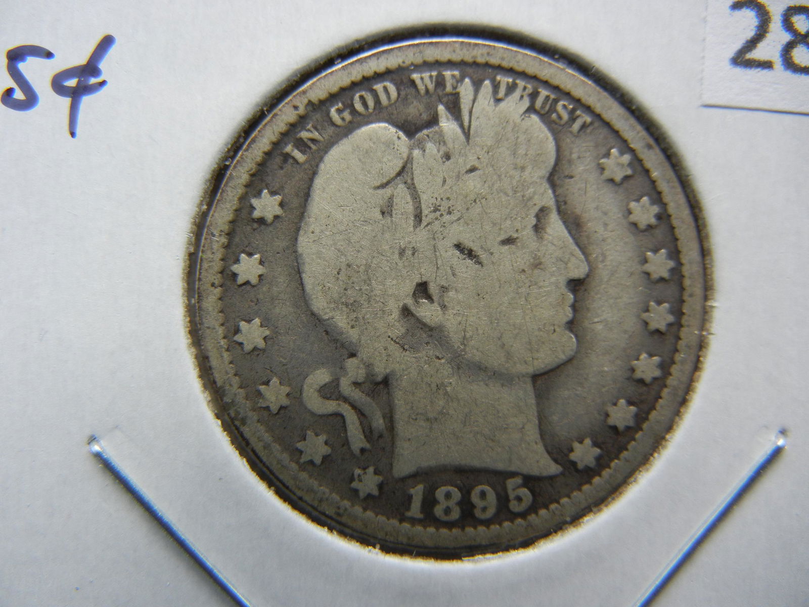 1895 Barber Quarter (1 of 3)
