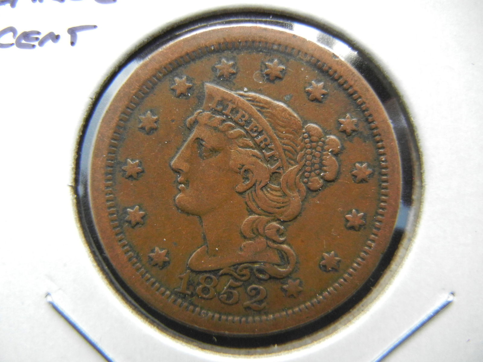 1852 Large Cent. (1 of 3)