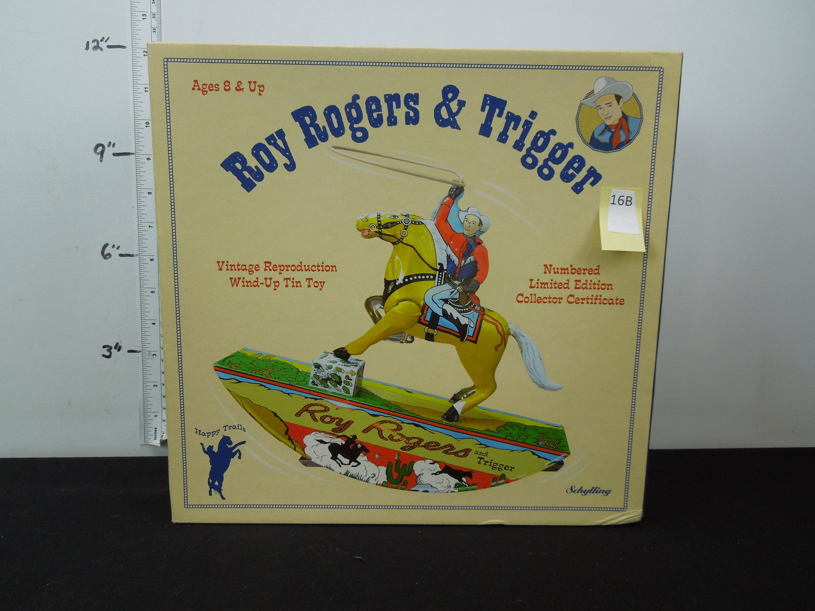 Roy Rogers and Trigger Vintage Reproduction Wind-up Tin (1 of 7)