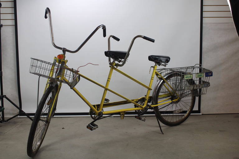 Monark Tandem Bicycle With Knuckle Action Shipping