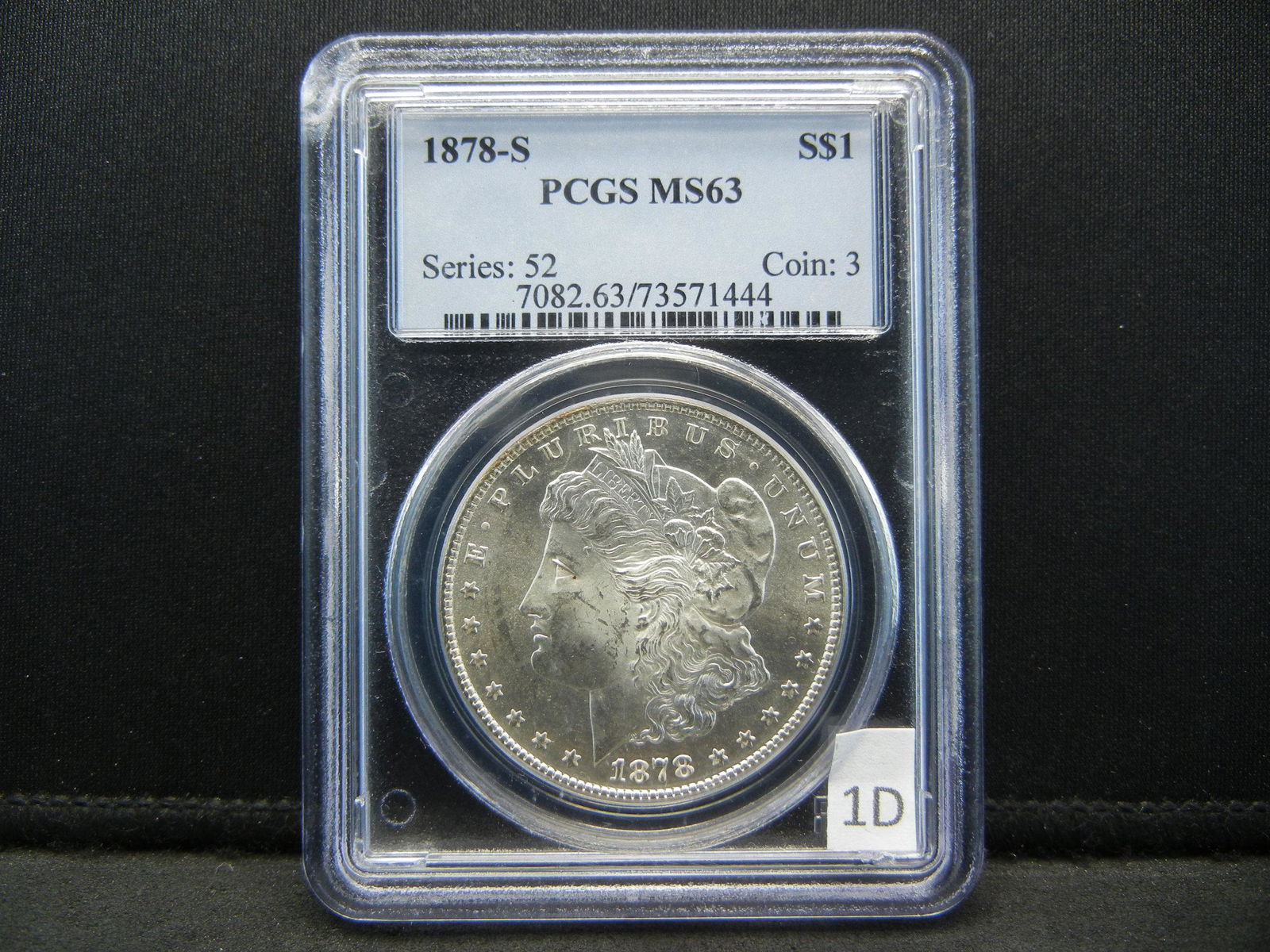 1878-S Morgan Dollar, PCGS MS63 (1 of 4)