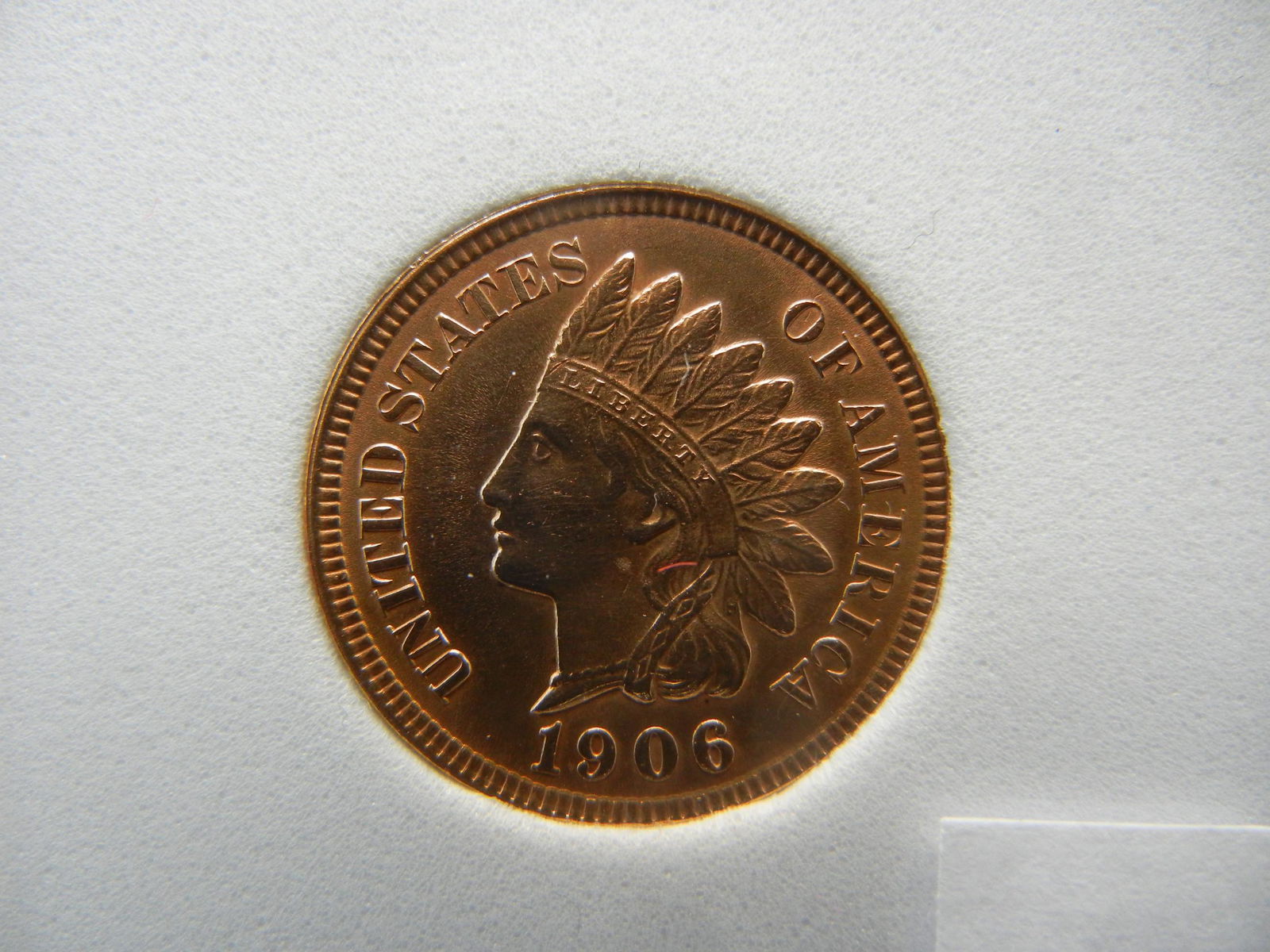 1906 Indian Head cent, Proof (1 of 4)