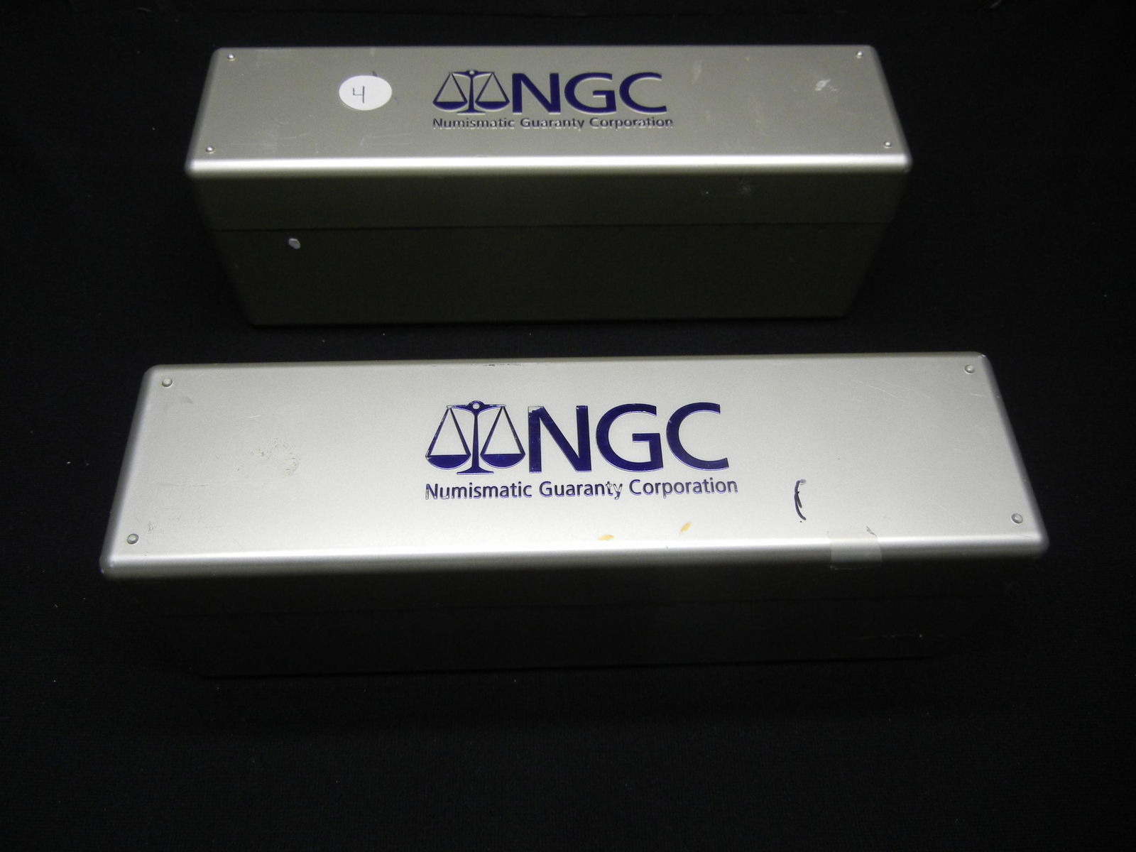 (2) Plastic NGC Graded Coin Cases (1 of 2)