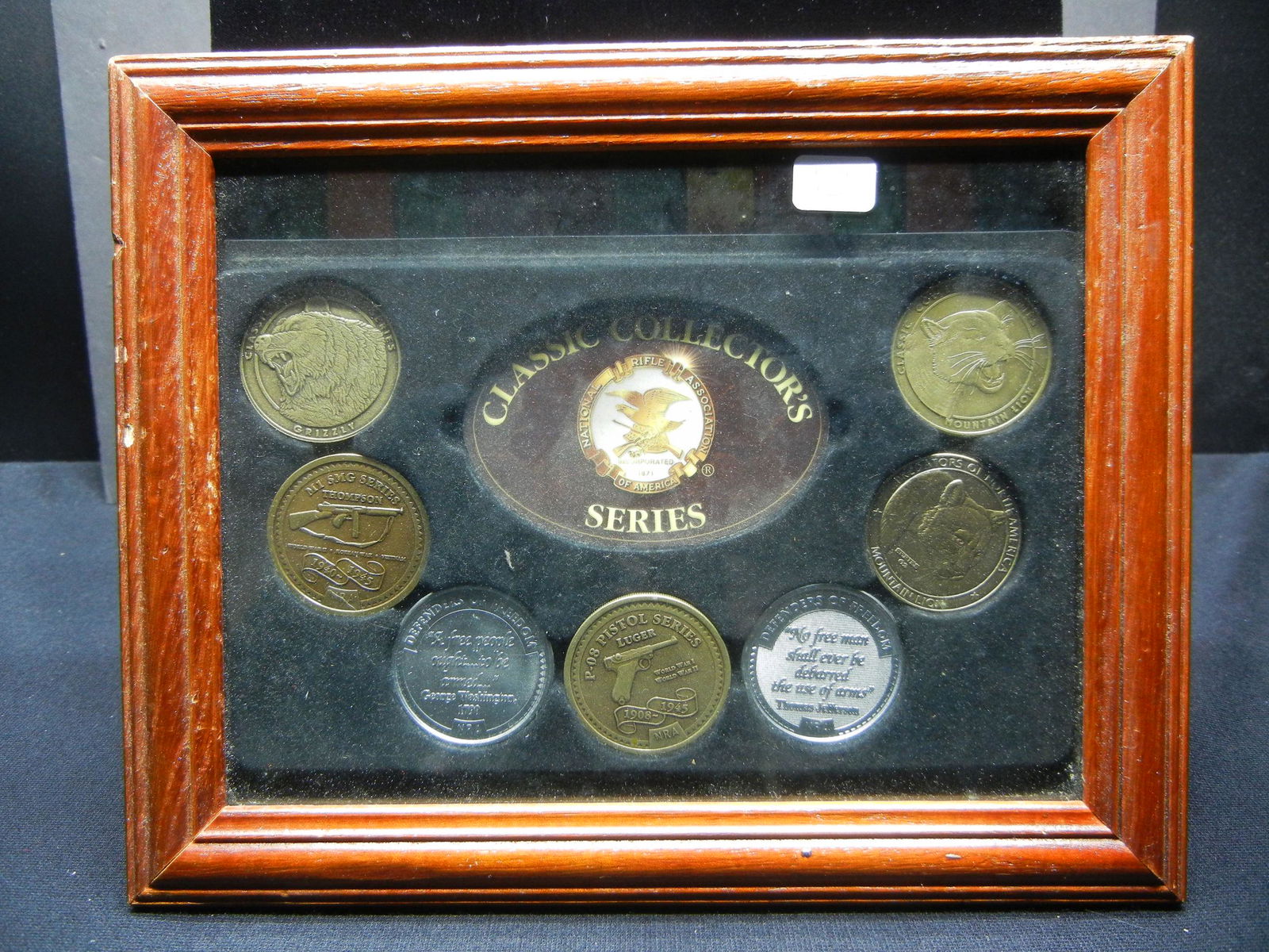 NRA Luger, Exotic animal hunting medal set (1 of 5)