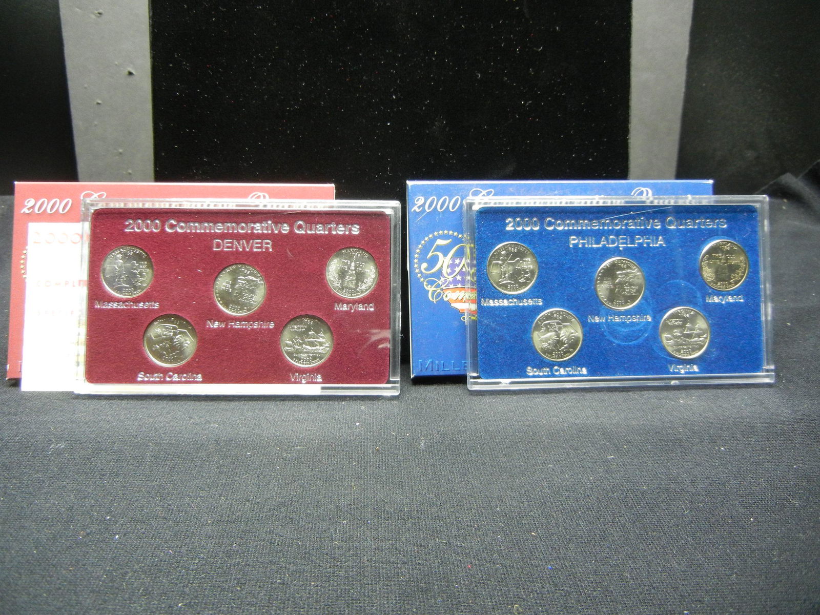 2000-P/D Millennium Quarter sets (1 of 6)