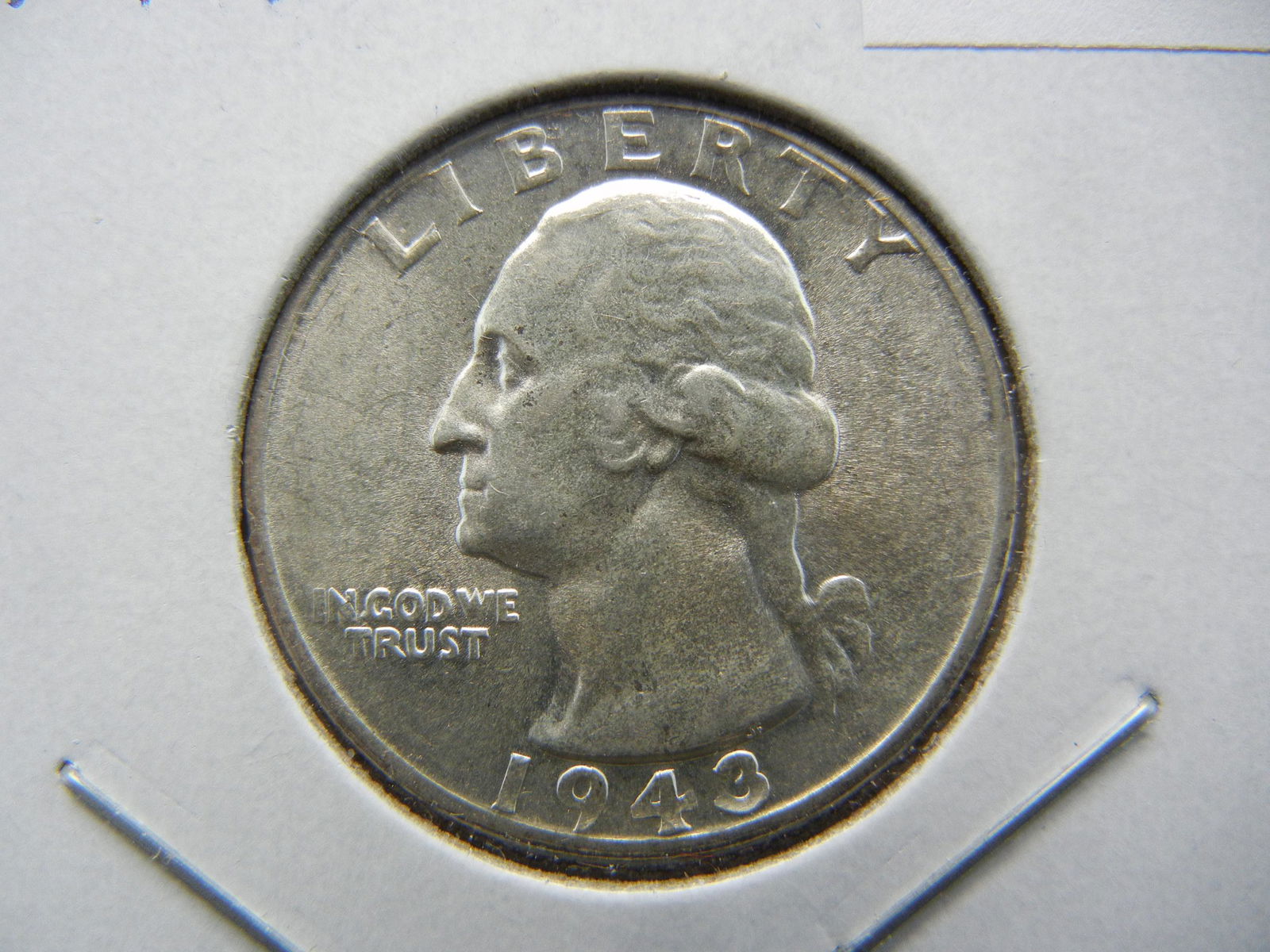 1943-S Washington Quarter.  Brilliant Uncirculated. (1 of 3)