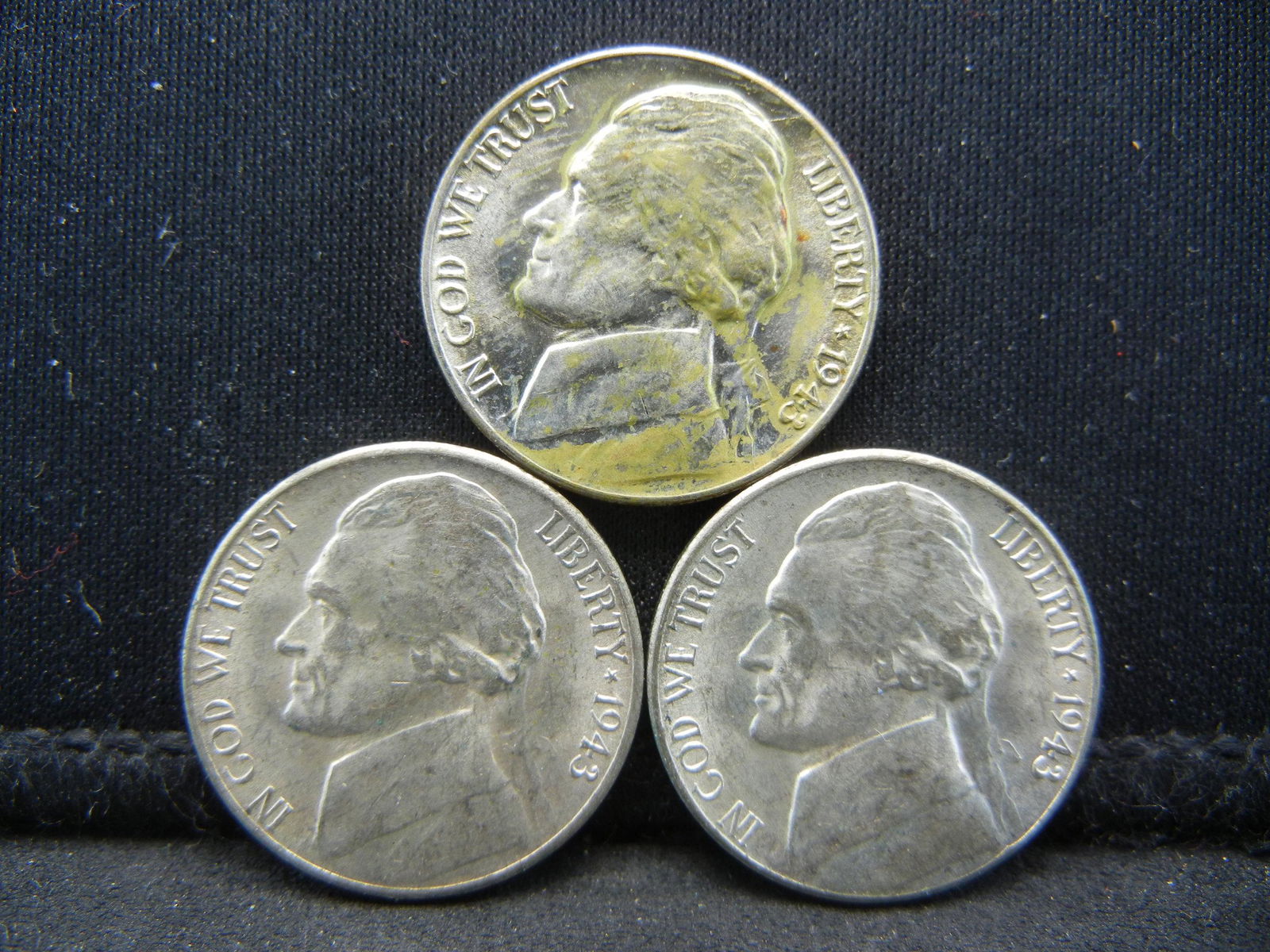 1943 DSS Uncirculated Silver War Nickels. (1 of 2)