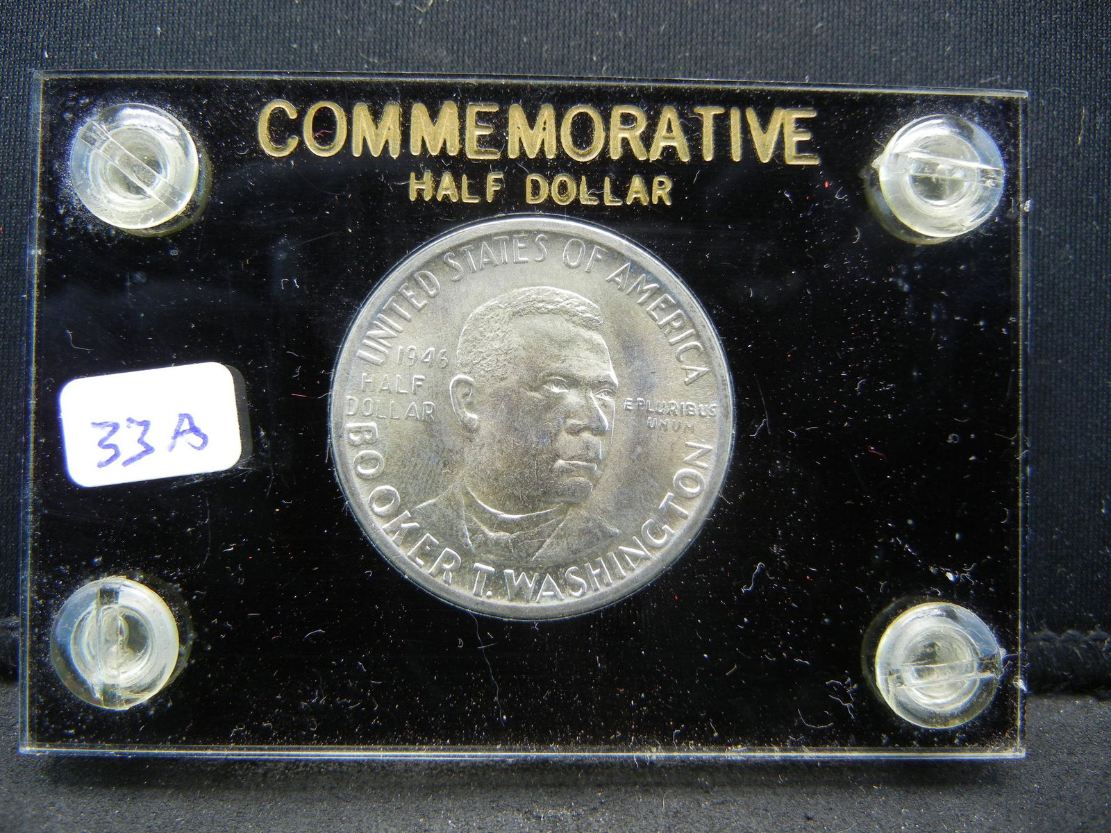 1946 Booker T. Washington Commemorative Half.  Choice (1 of 4)