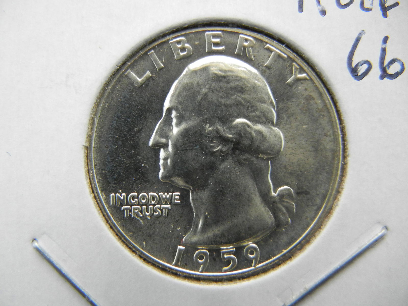 1959 Washington Quarter.  GEM Proof 66. (1 of 3)