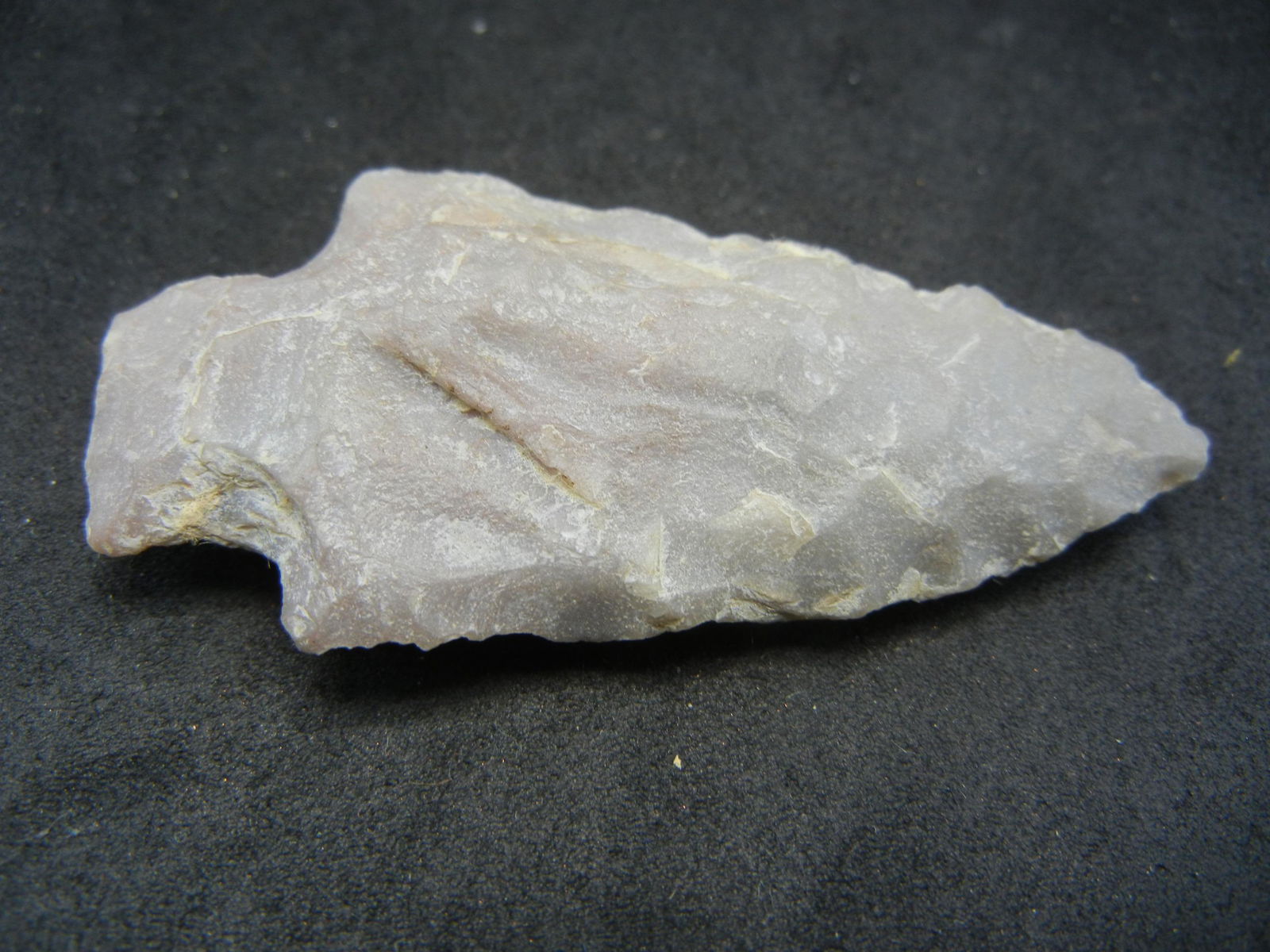 Genesee Stemmed.  Middle Archaic.  8000 years old. (1 of 3)