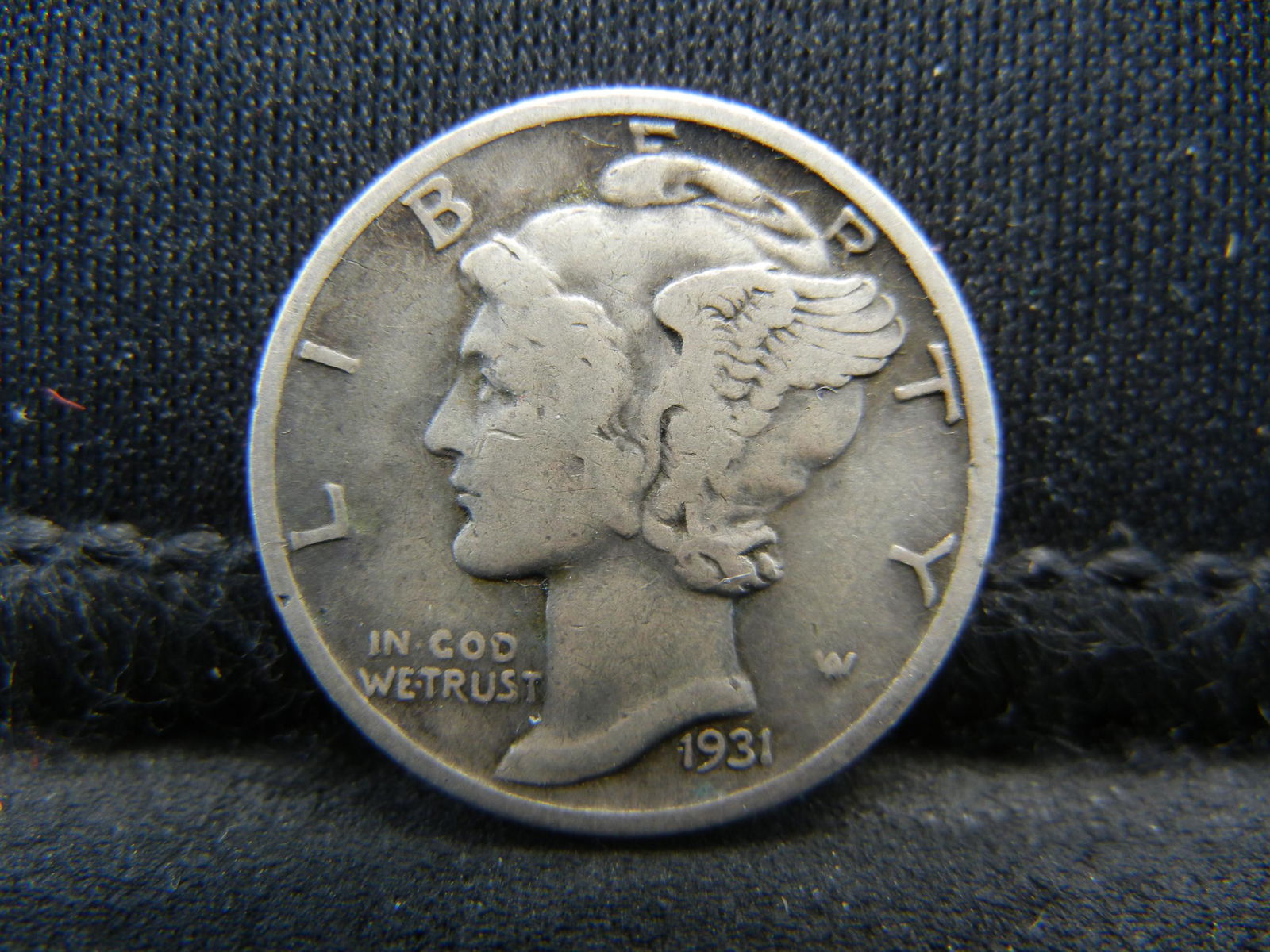 1931 S Mercury Dime Vf (1 of 2)