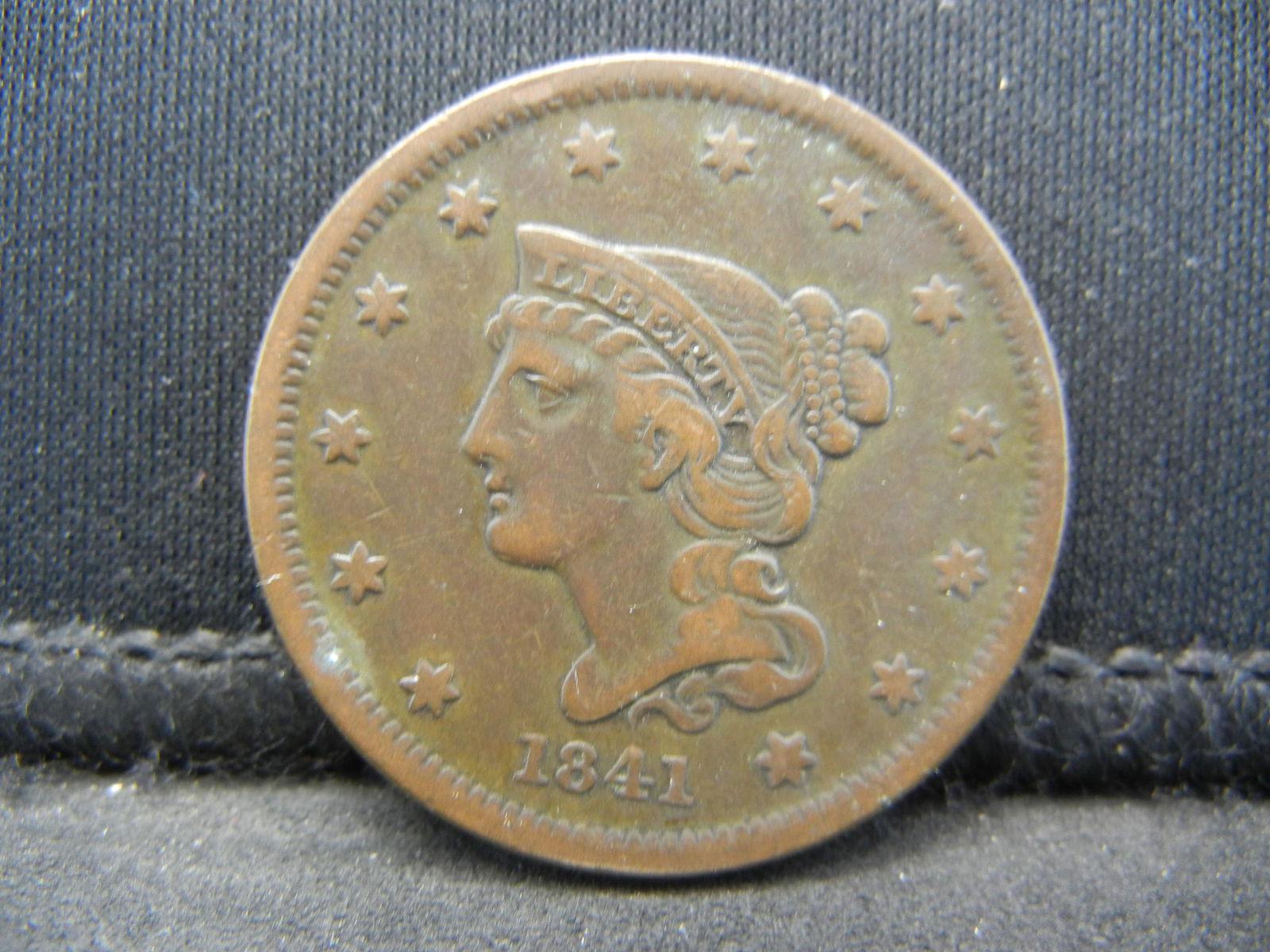 1841 Large Cent XF Better Date (1 of 2)