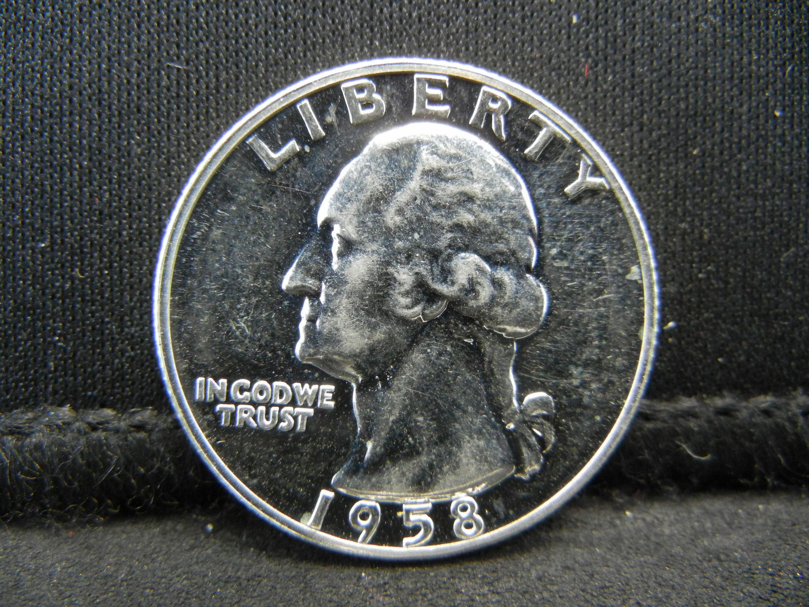 1958 Silver Washington Quarter Gem Proof (1 of 2)