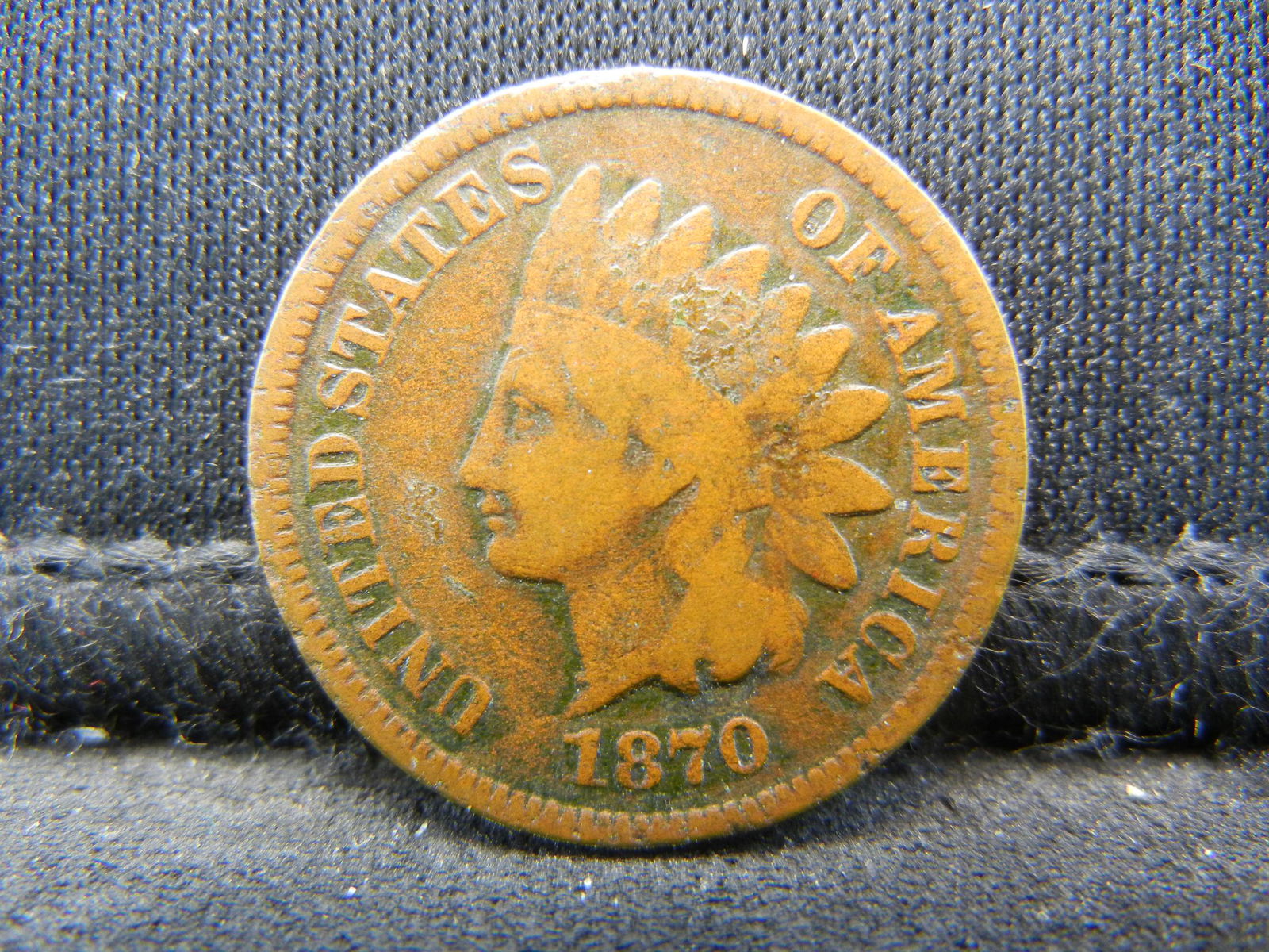 1870 Indian Cent Semi Key Date (1 of 2)