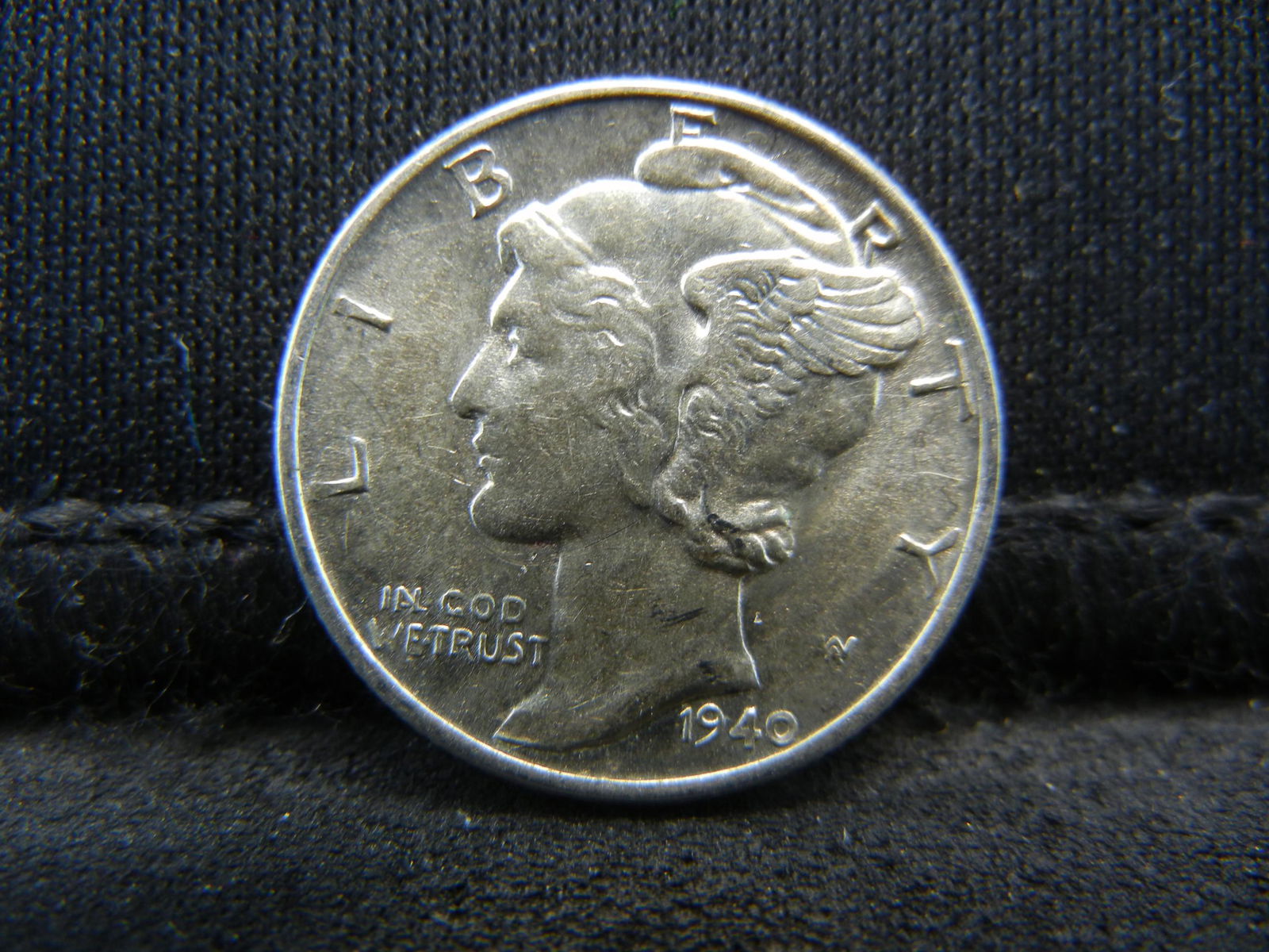 1940 Mercury Dime Gem Bu (1 of 2)