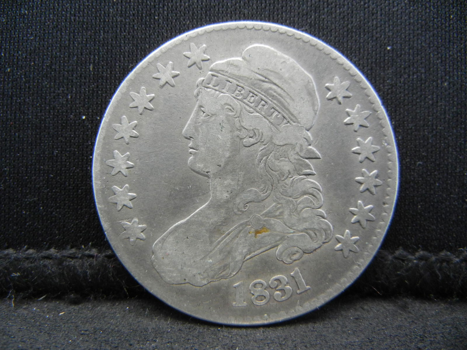 1831 Bust half Dollar VF (1 of 2)