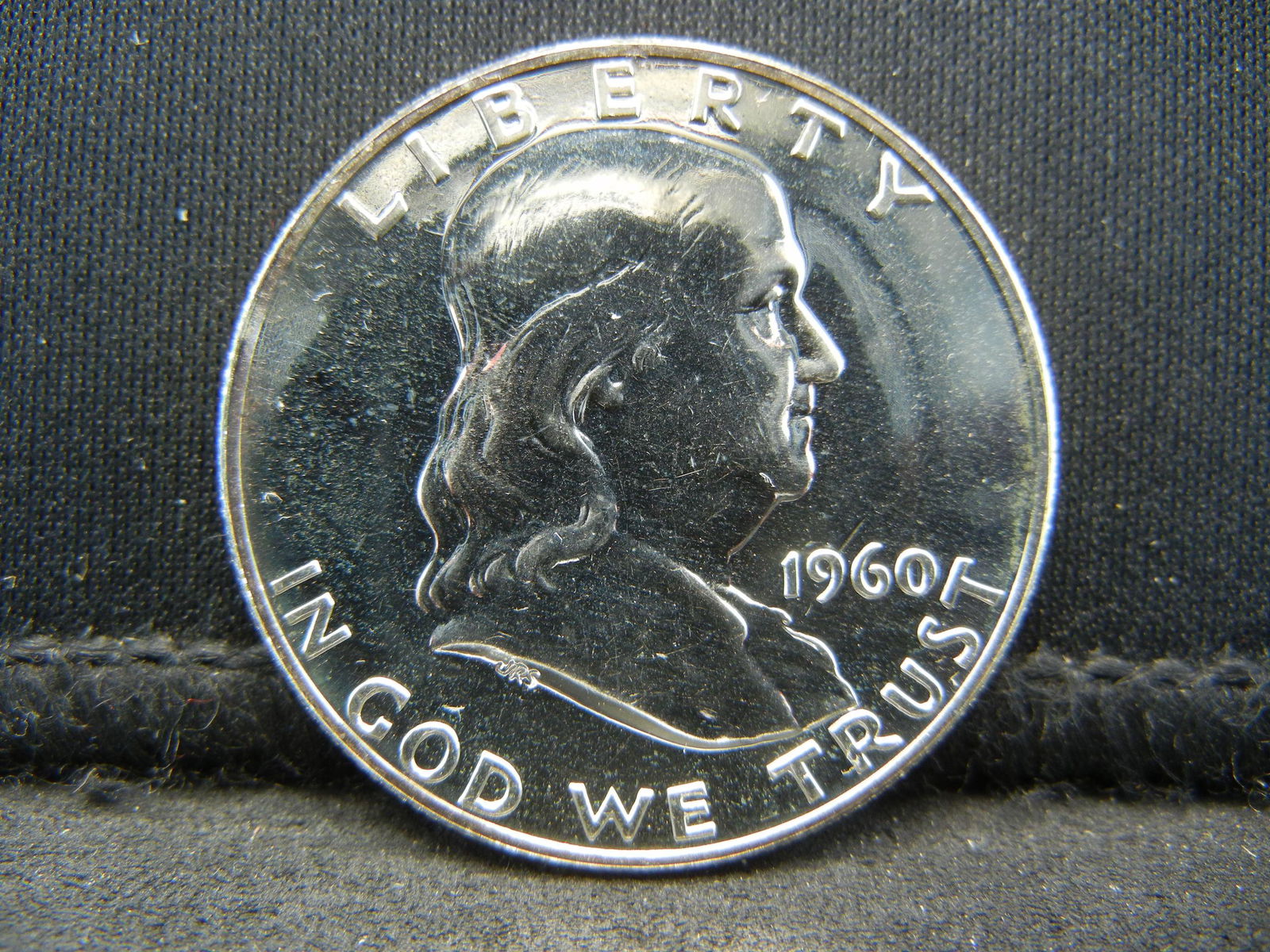 1960 Gem Proof Franklin Half Dollar (1 of 2)