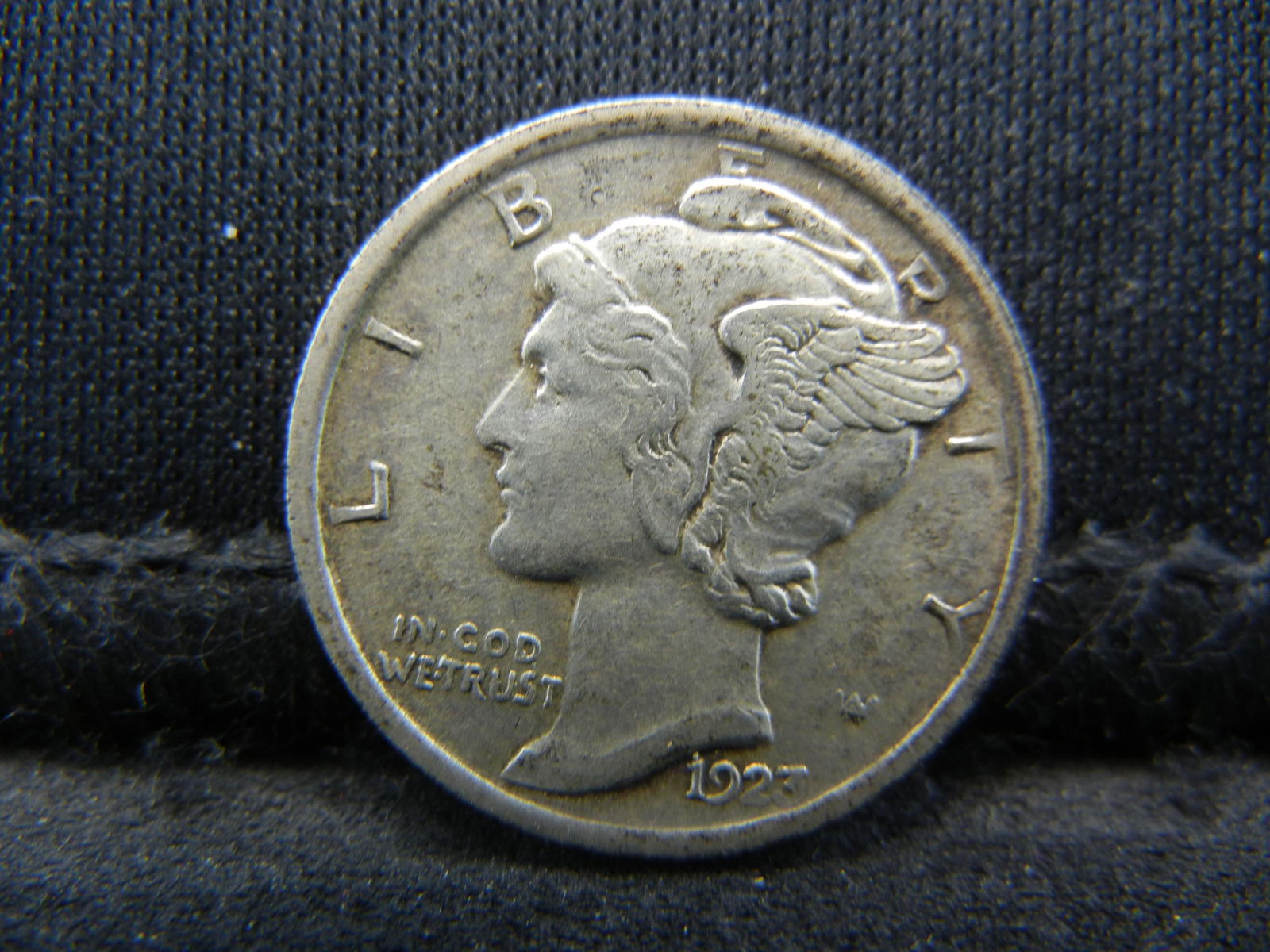 1923 Mercury Dime XF/AU (1 of 2)