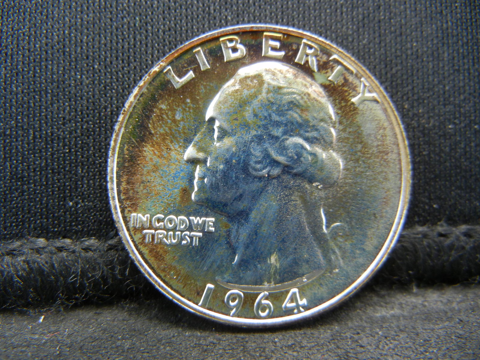 1964 Gem Proof Silver Washington Quarter (1 of 2)