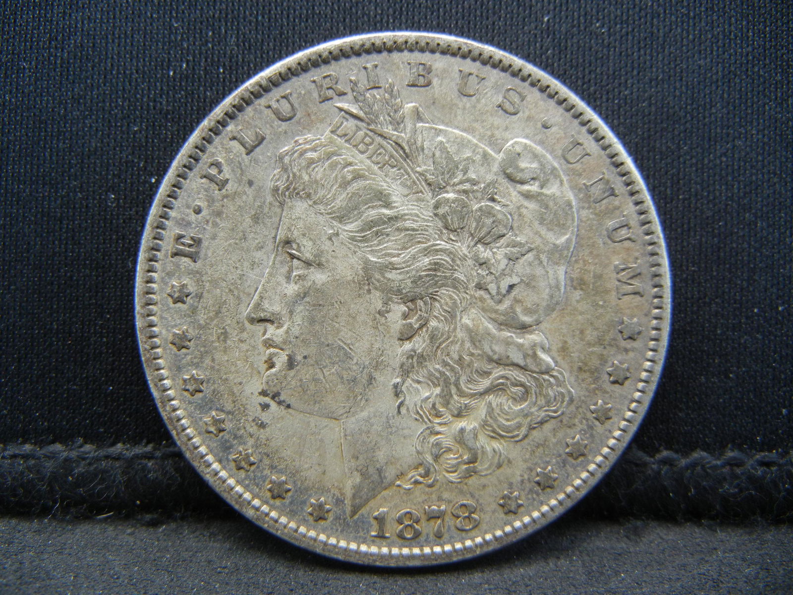 1878 7TF Morgan Dollar Original XF+++ Better Date (1 of 2)