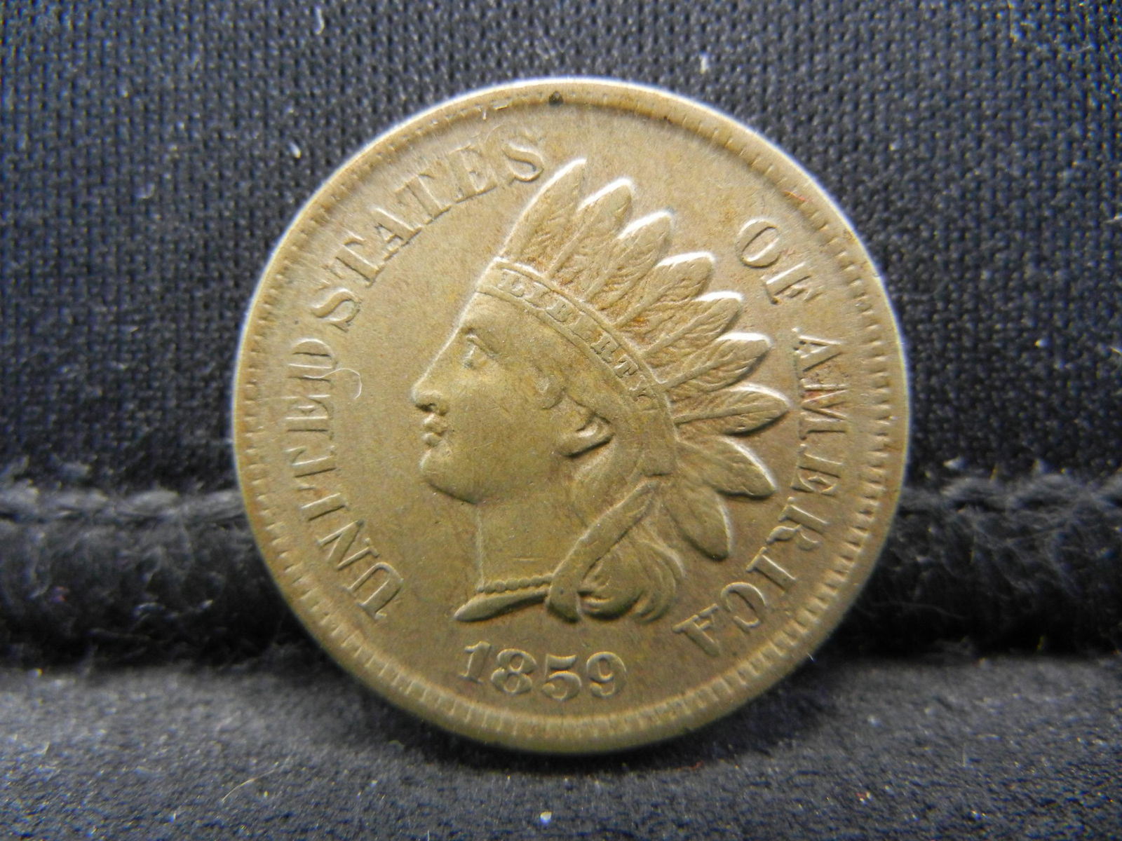 1859 Indian Cent XF (1 of 2)